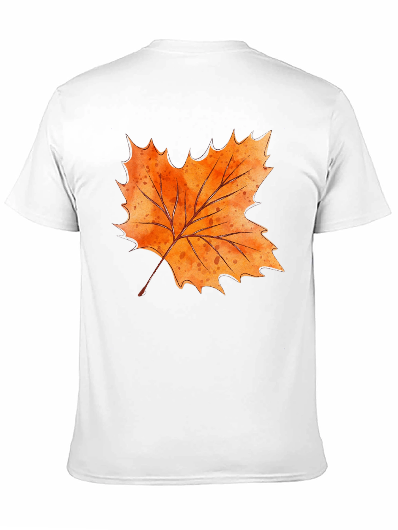 Autumn Leaf Graphic T-Shirt - Fall Season Style