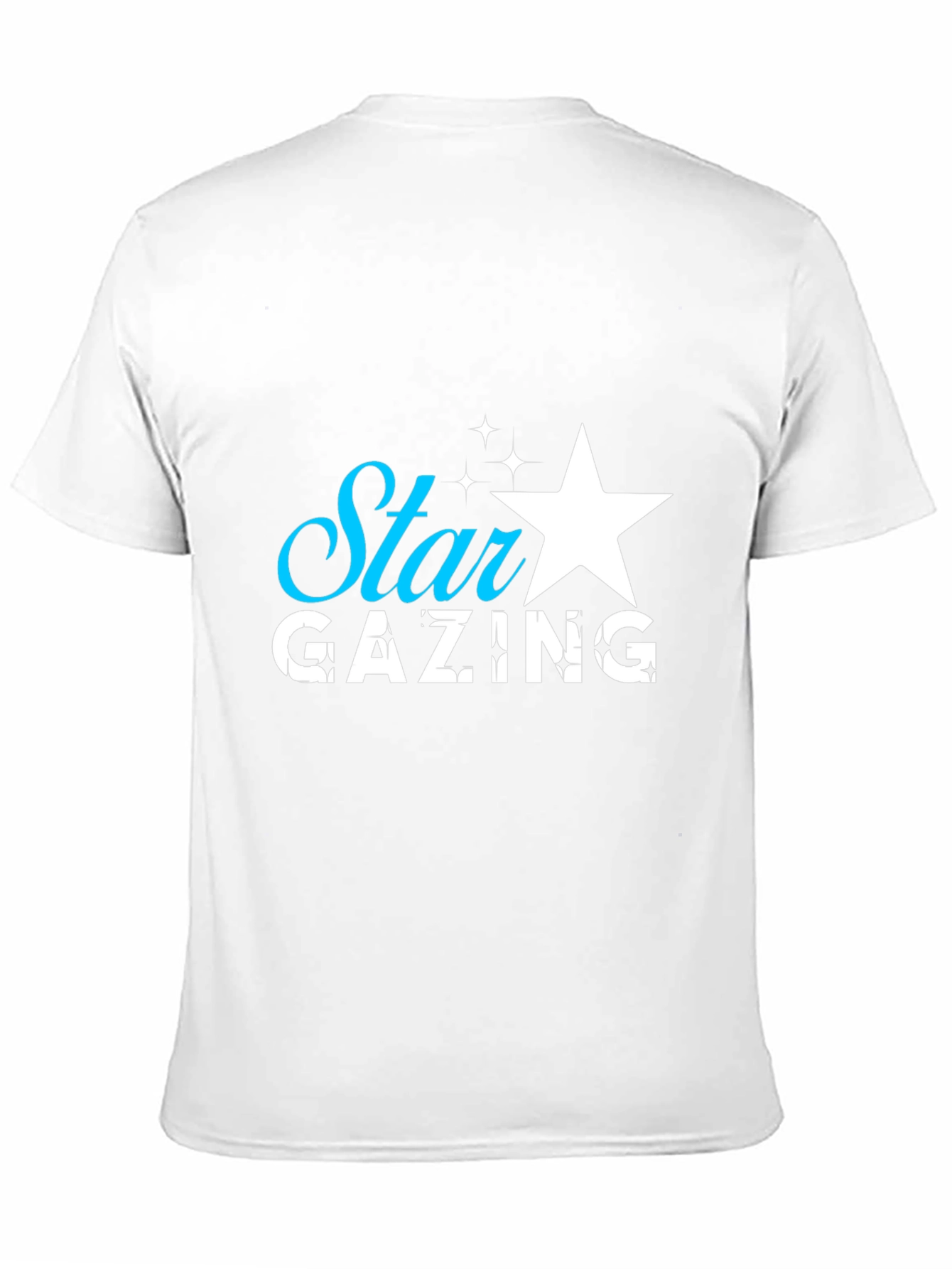 Star Gazing Black Graphic Tee