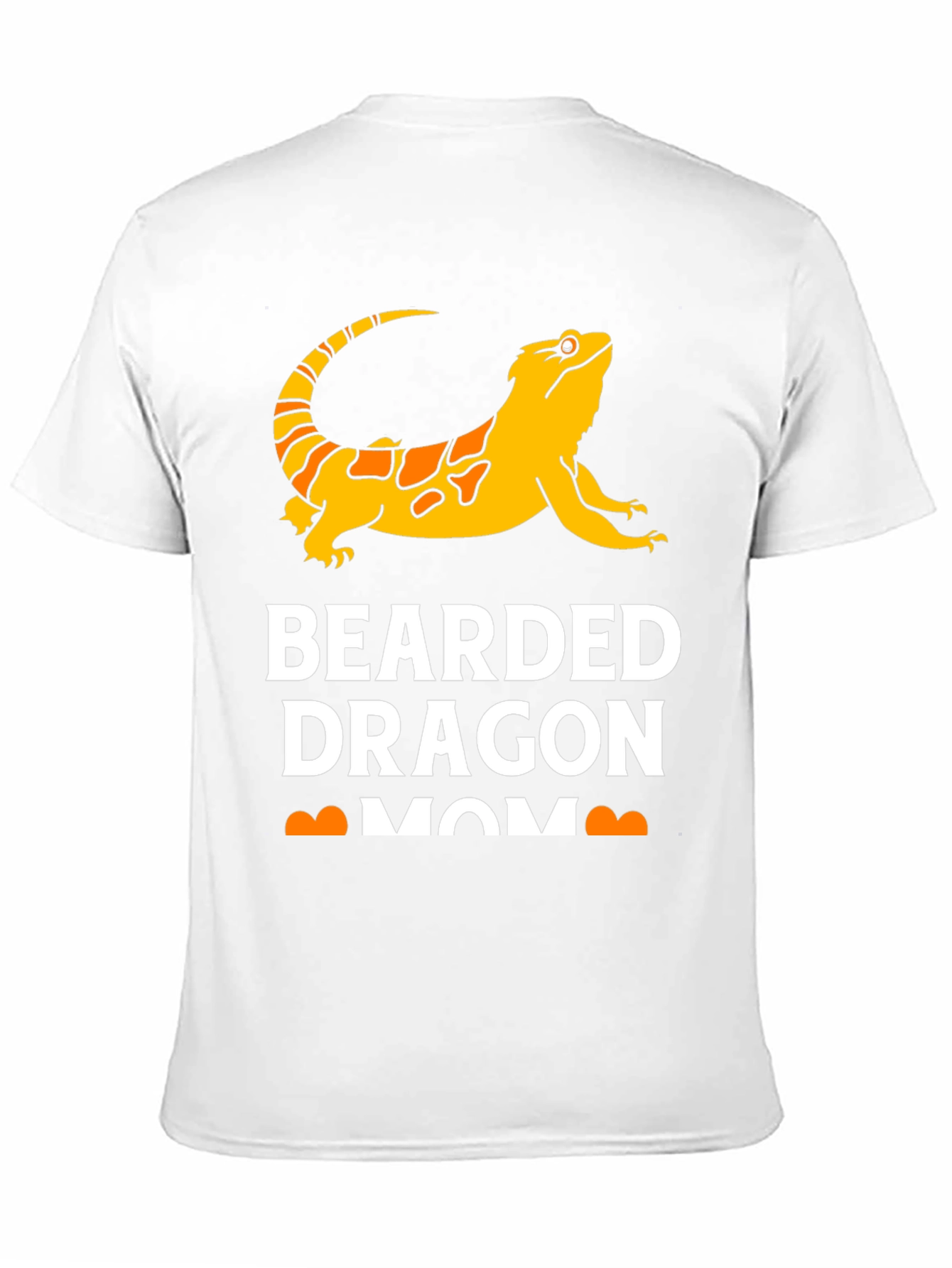 Bearded Dragon Mom T-Shirt - Black Graphic Tee