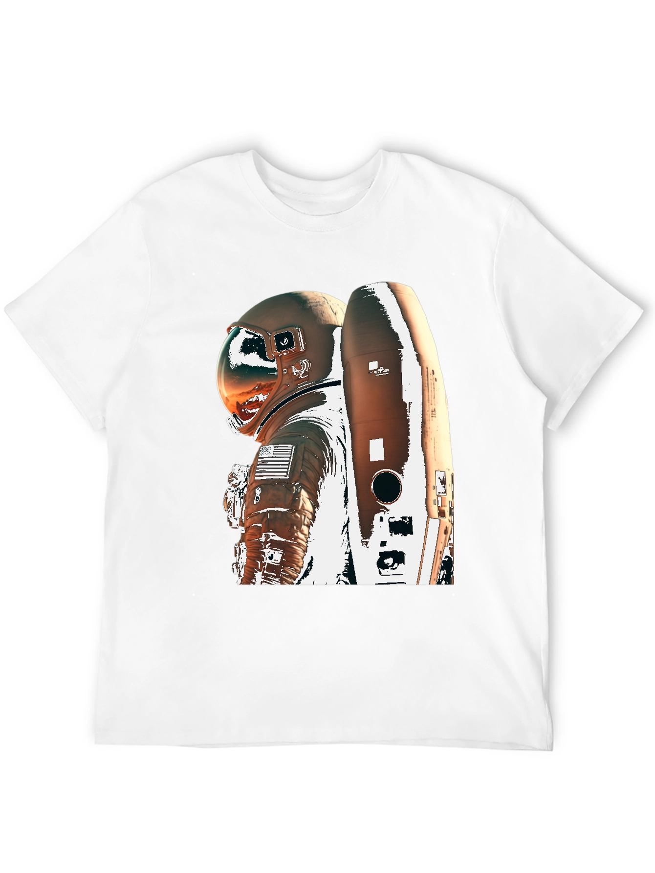 Astronaut Graphic T-Shirt - Space Explorer Tee