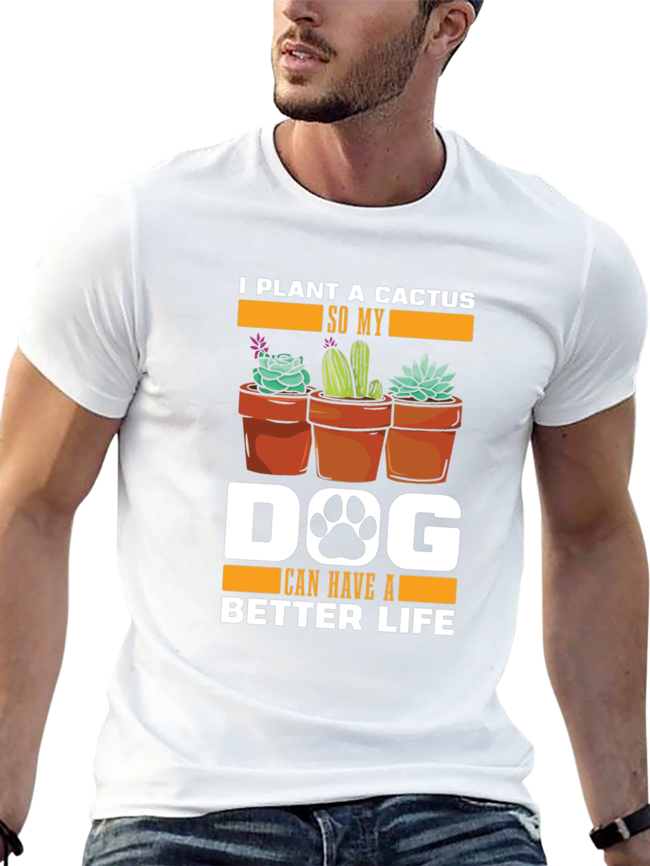 Cactus Dog Lover T-Shirt - Better Life