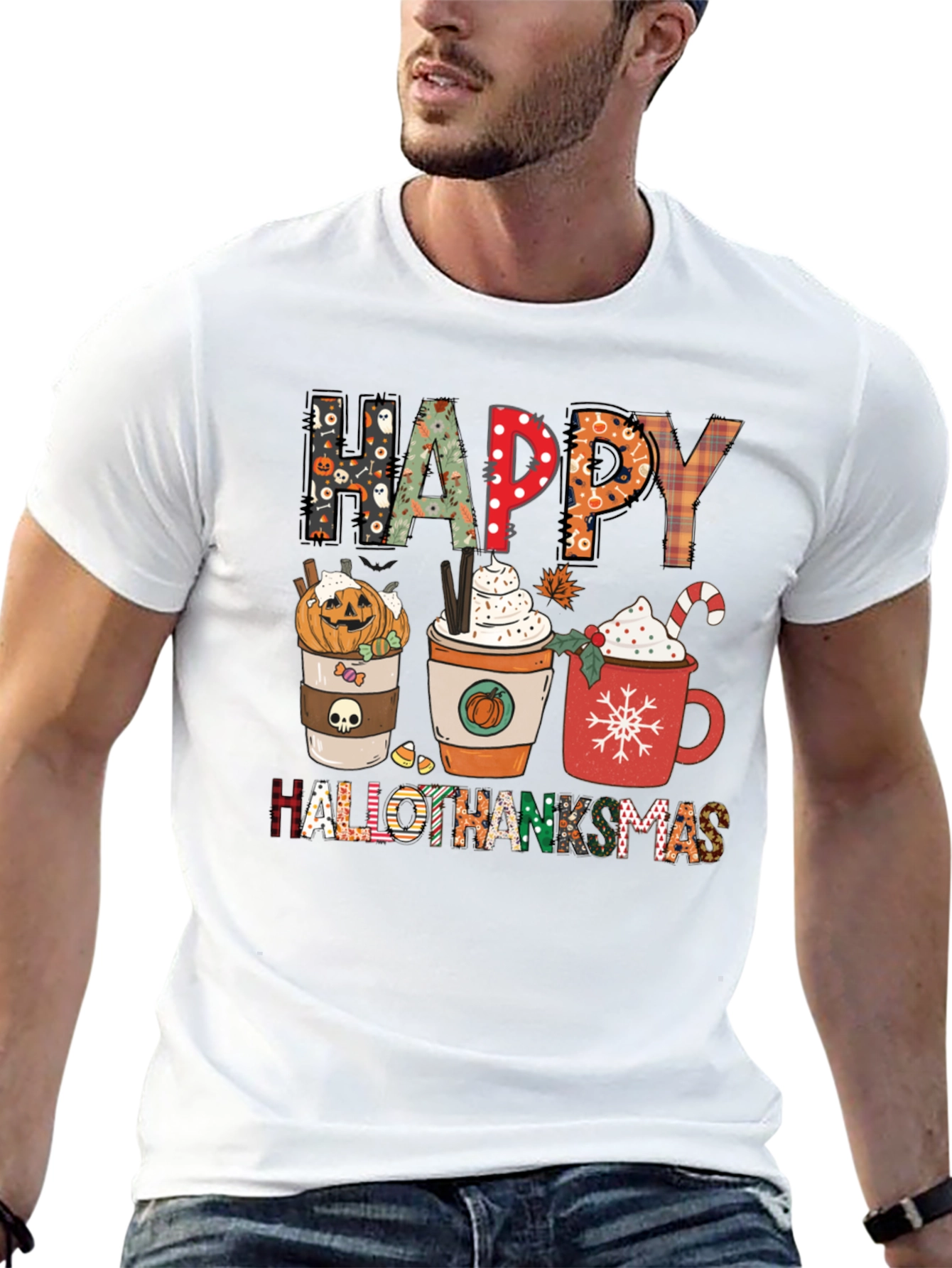 Happy Hallothanksmas T-Shirt