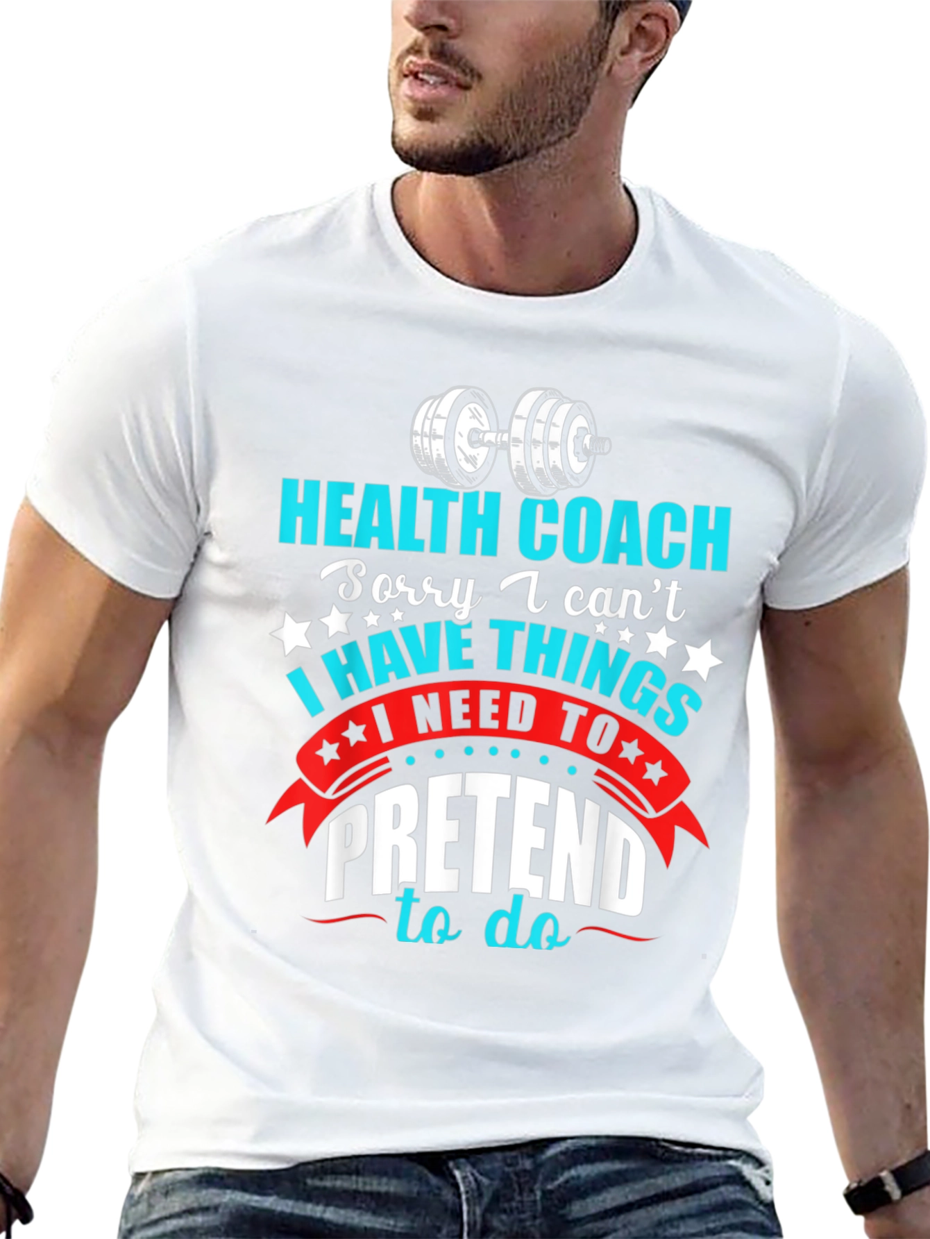 Health Coach T-Shirt - Funny Gym & Fitness Apparel
