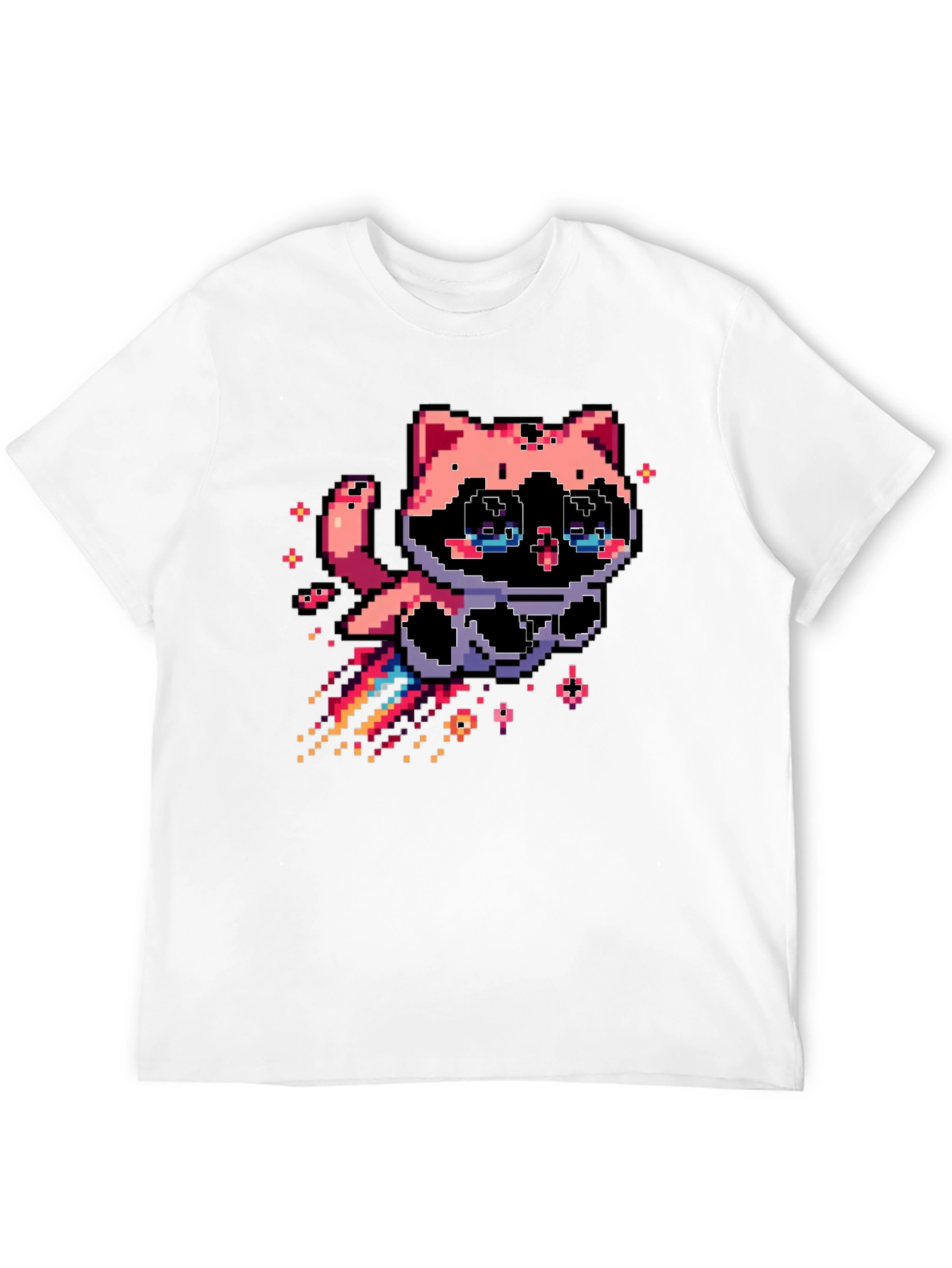 Pixel Art Cat T-Shirt