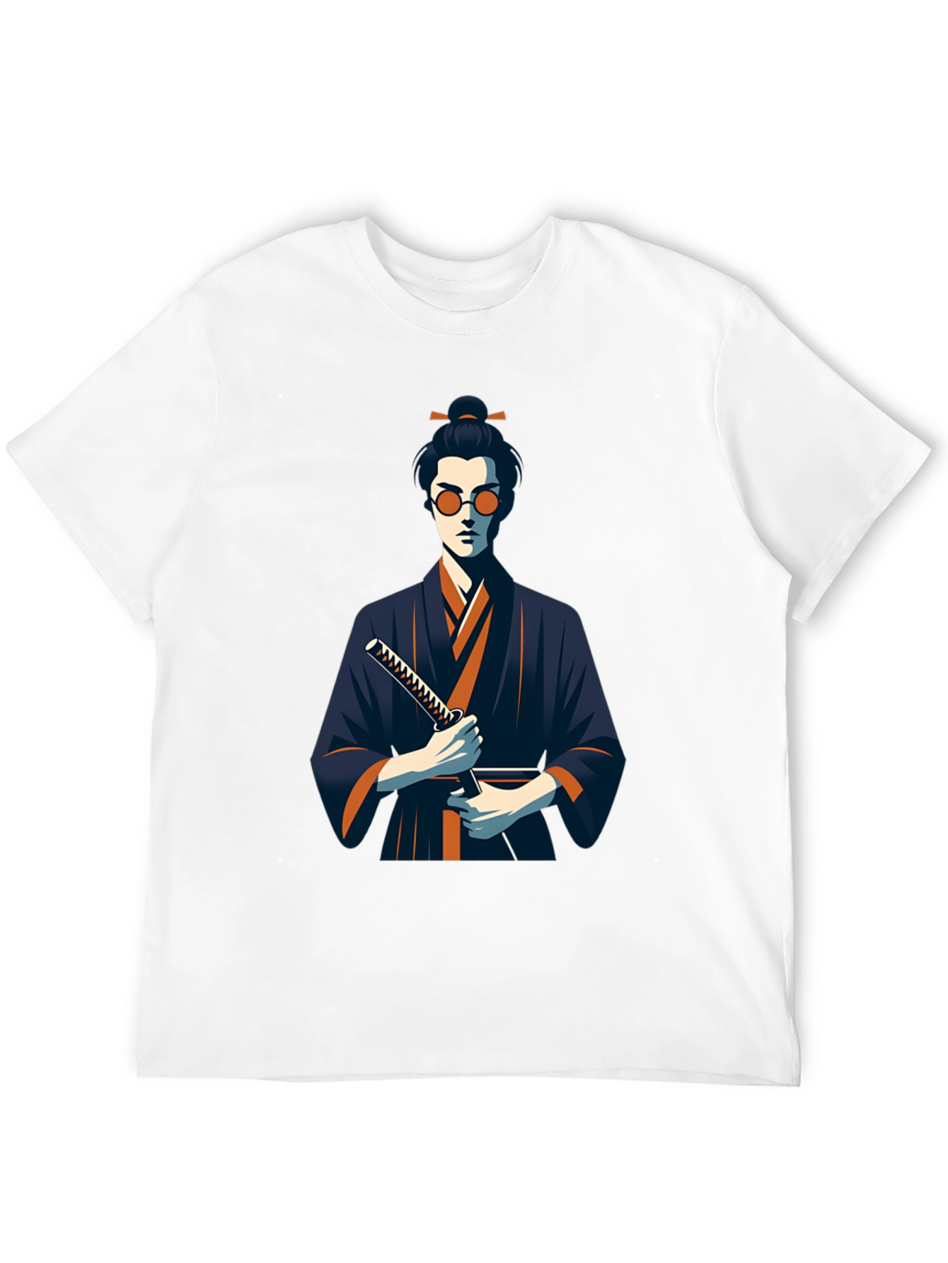 Samurai Graphic Tee - Cool Edgy Design