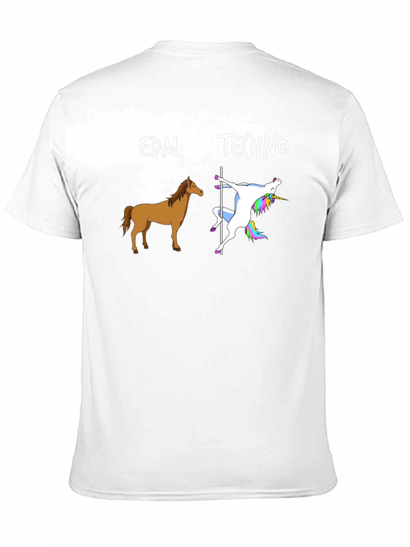 EDM Techno Horse Unicorn T-Shirt