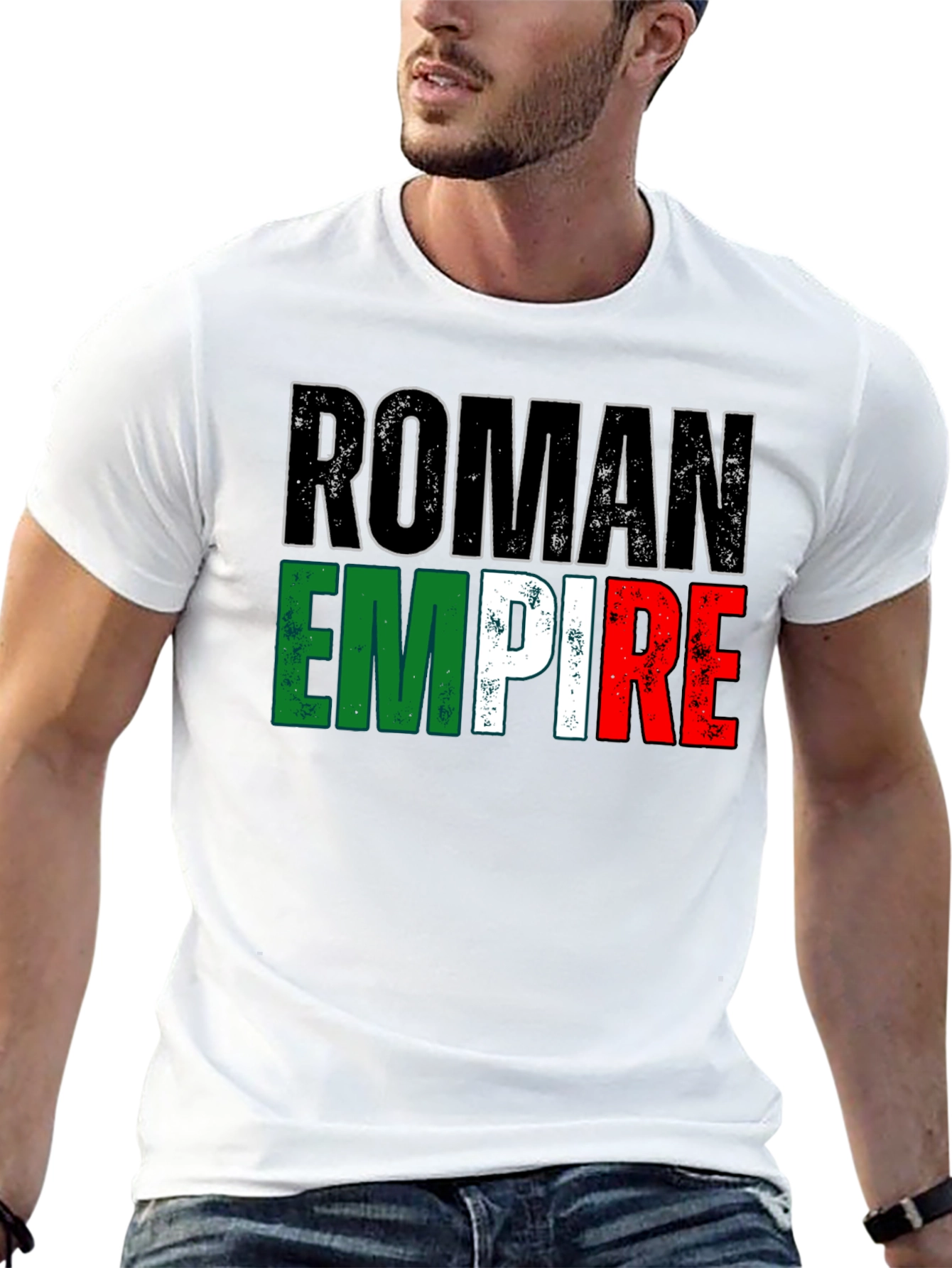 Roman Empire Italian Flag T-Shirt