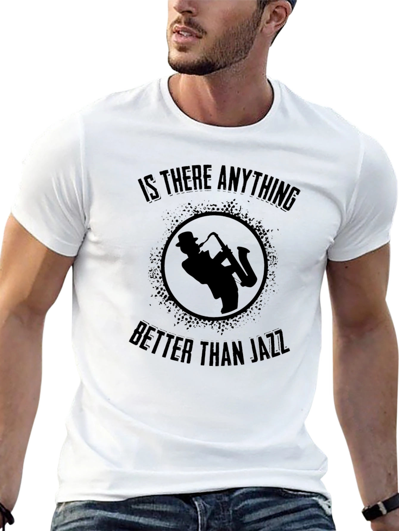 Jazz Saxophone Graphic Tee - Is There Anything Better?