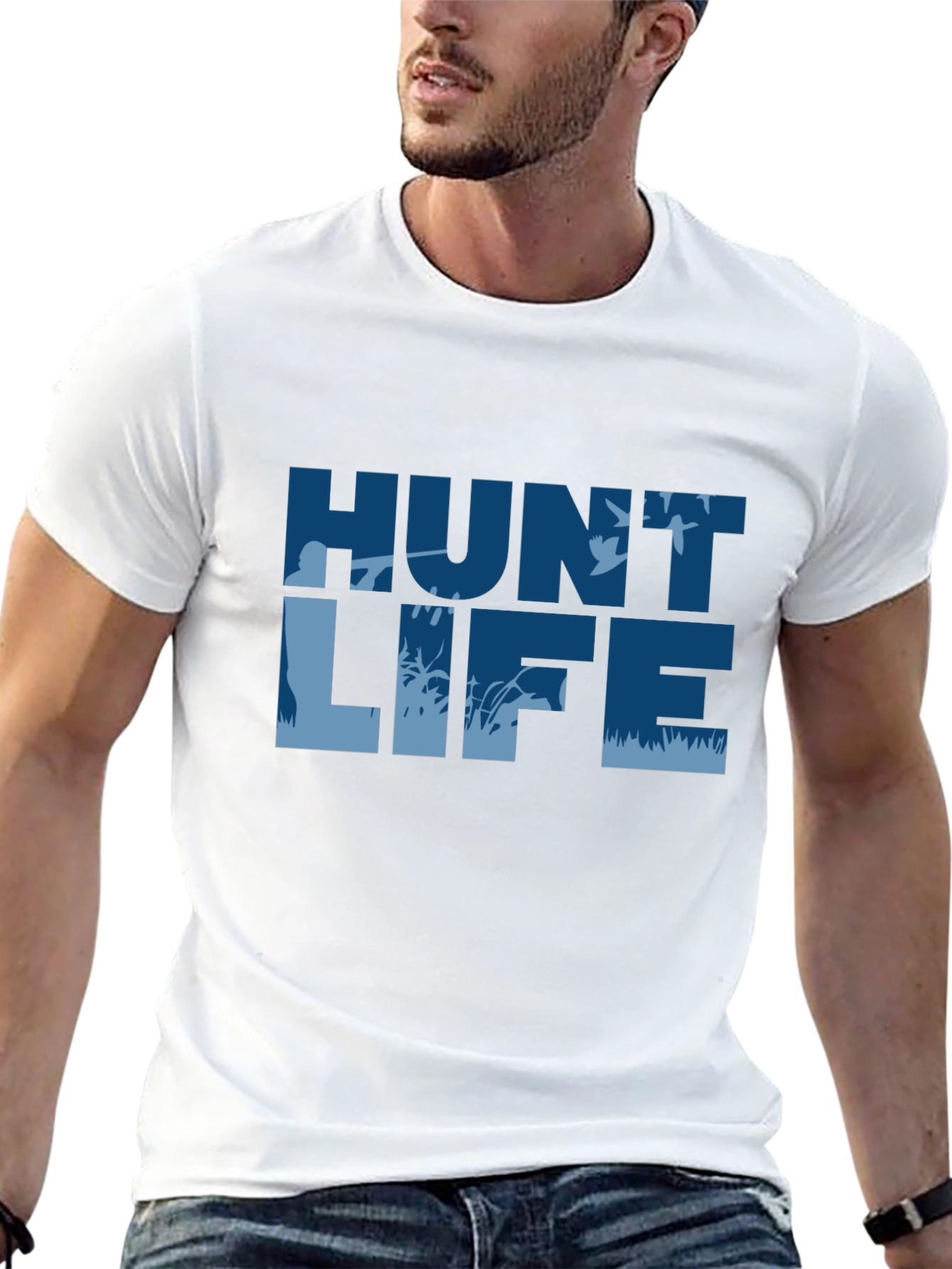Hunt Life Black T-Shirt