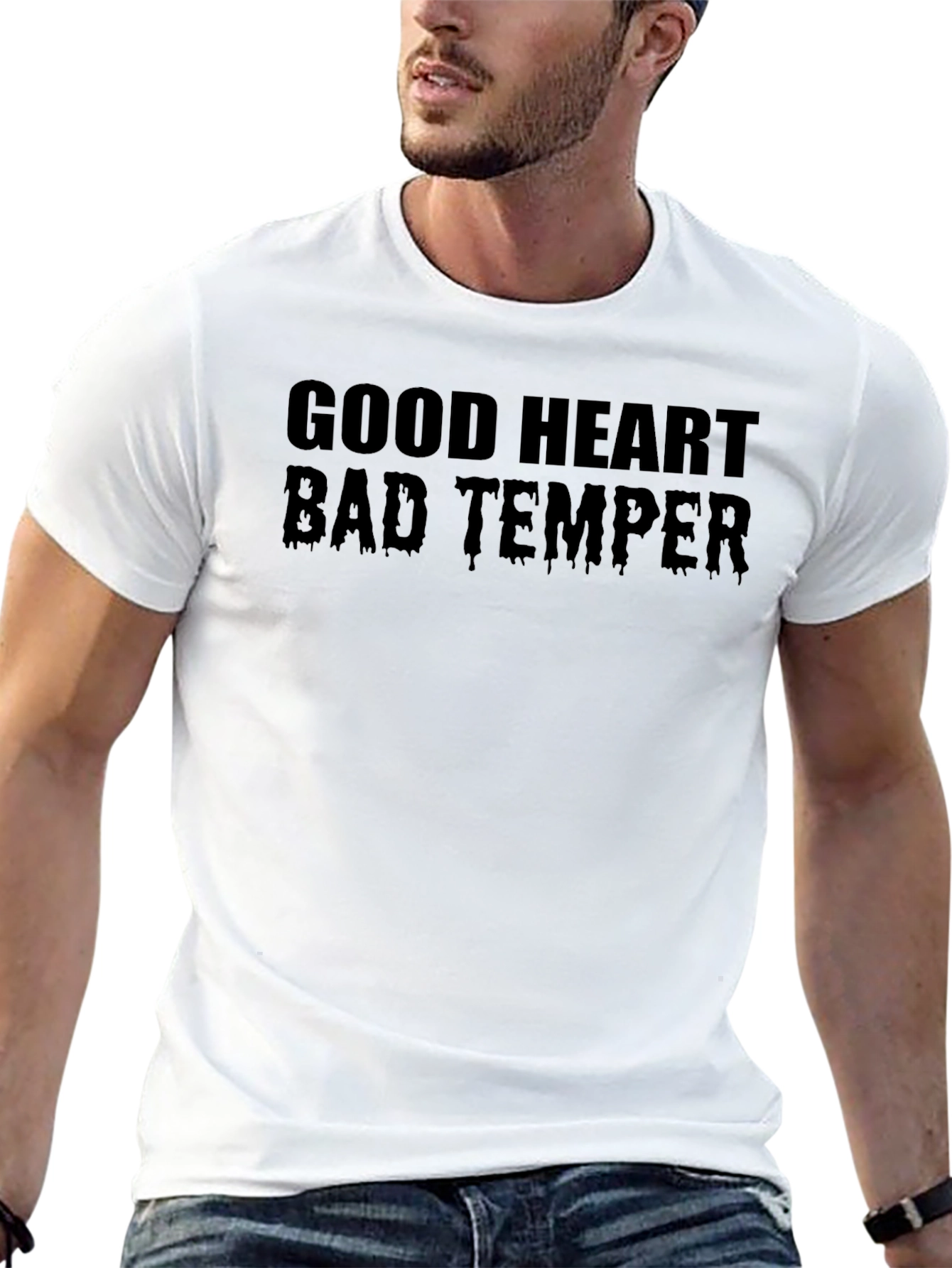 Good Heart Bad Temper Graphic T-Shirt