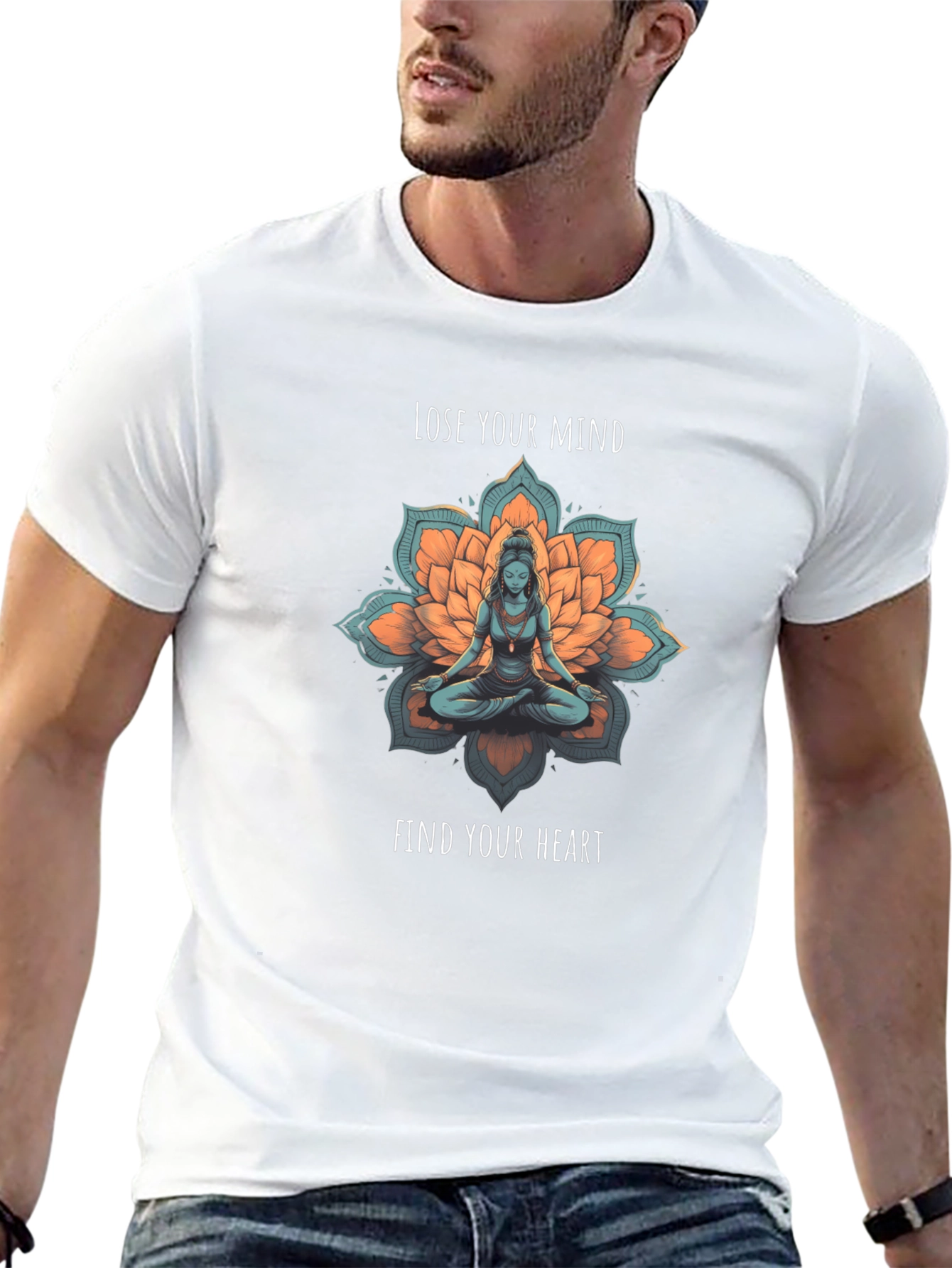 Lose Your Mind Find Your Heart Graphic Tee