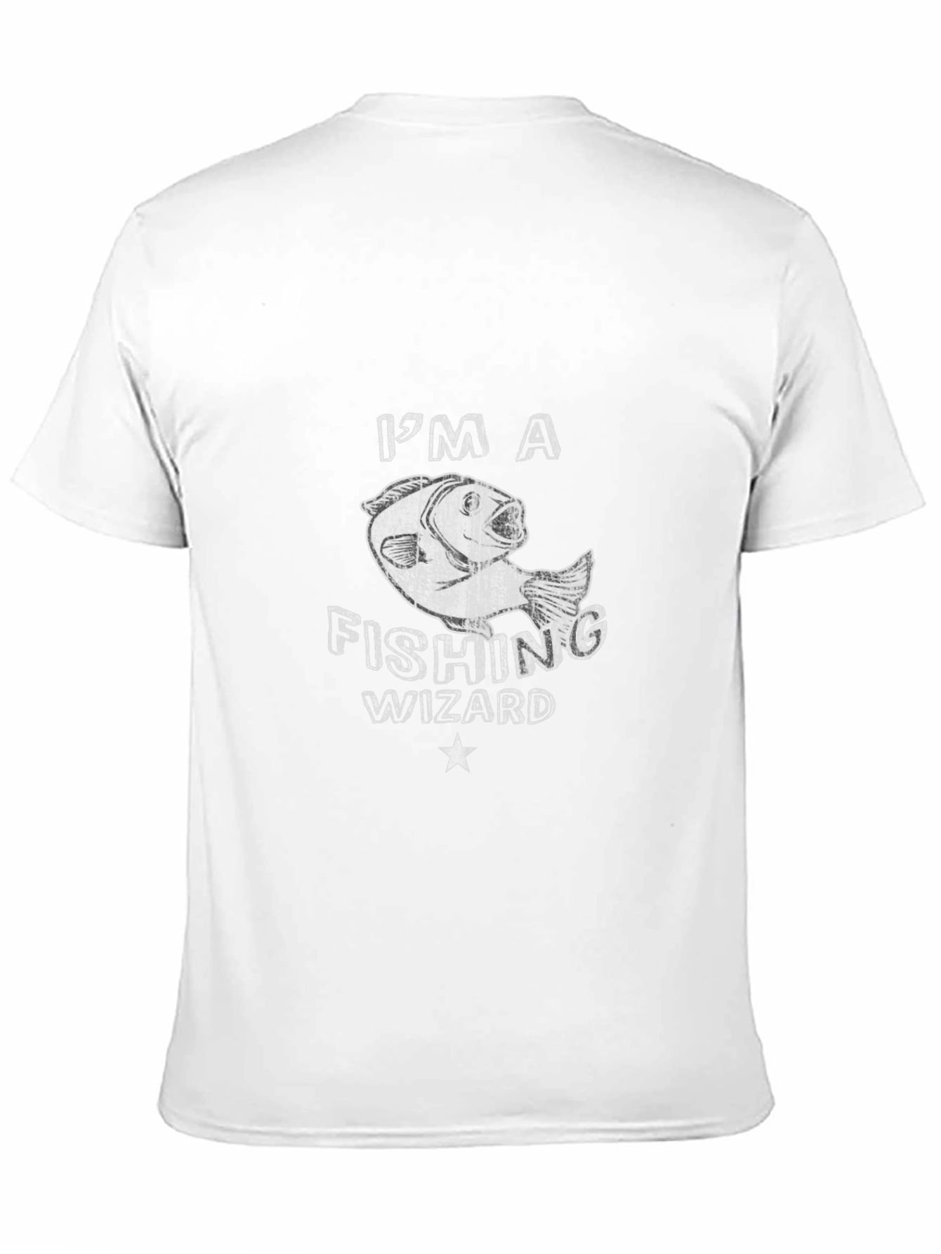 Fishing Wizard T-Shirt: Funny Fisherman Tee