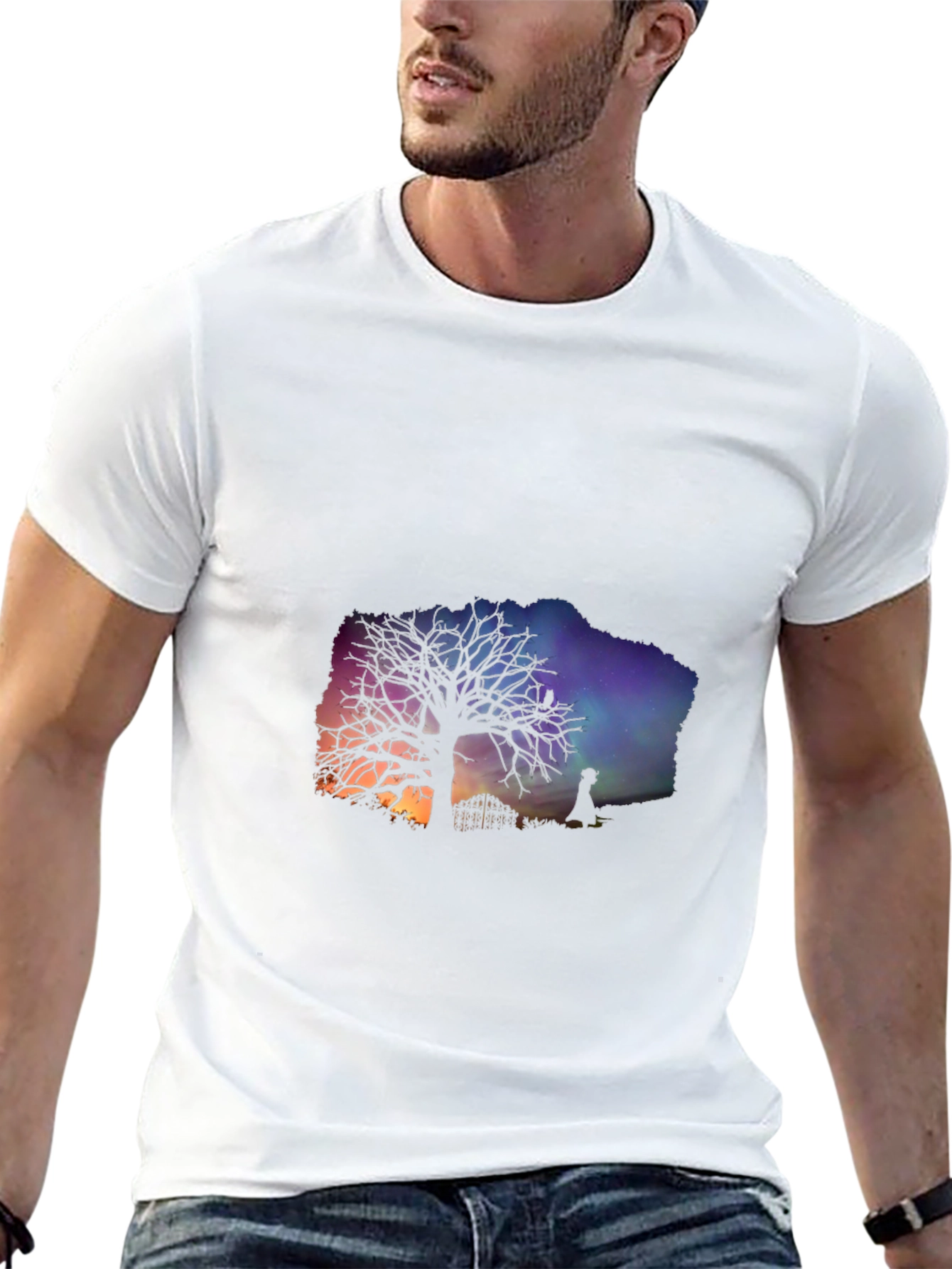 Silhouette Tree Graphic Tee
