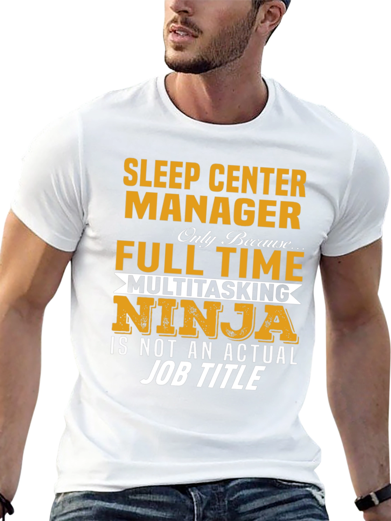 Sleep Center Manager Full Time Ninja T-Shirt