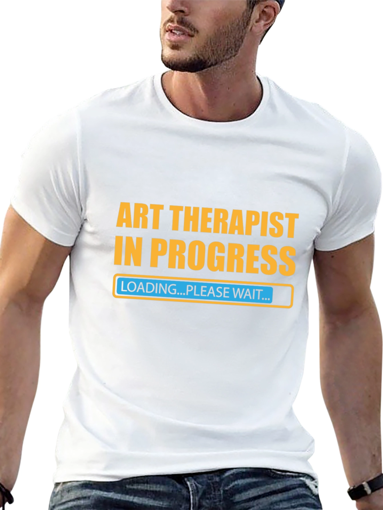 Art Therapist in Progress T-Shirt - Black