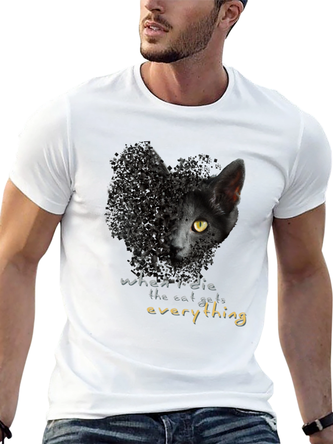 Black Cat Everything Graphic Tee