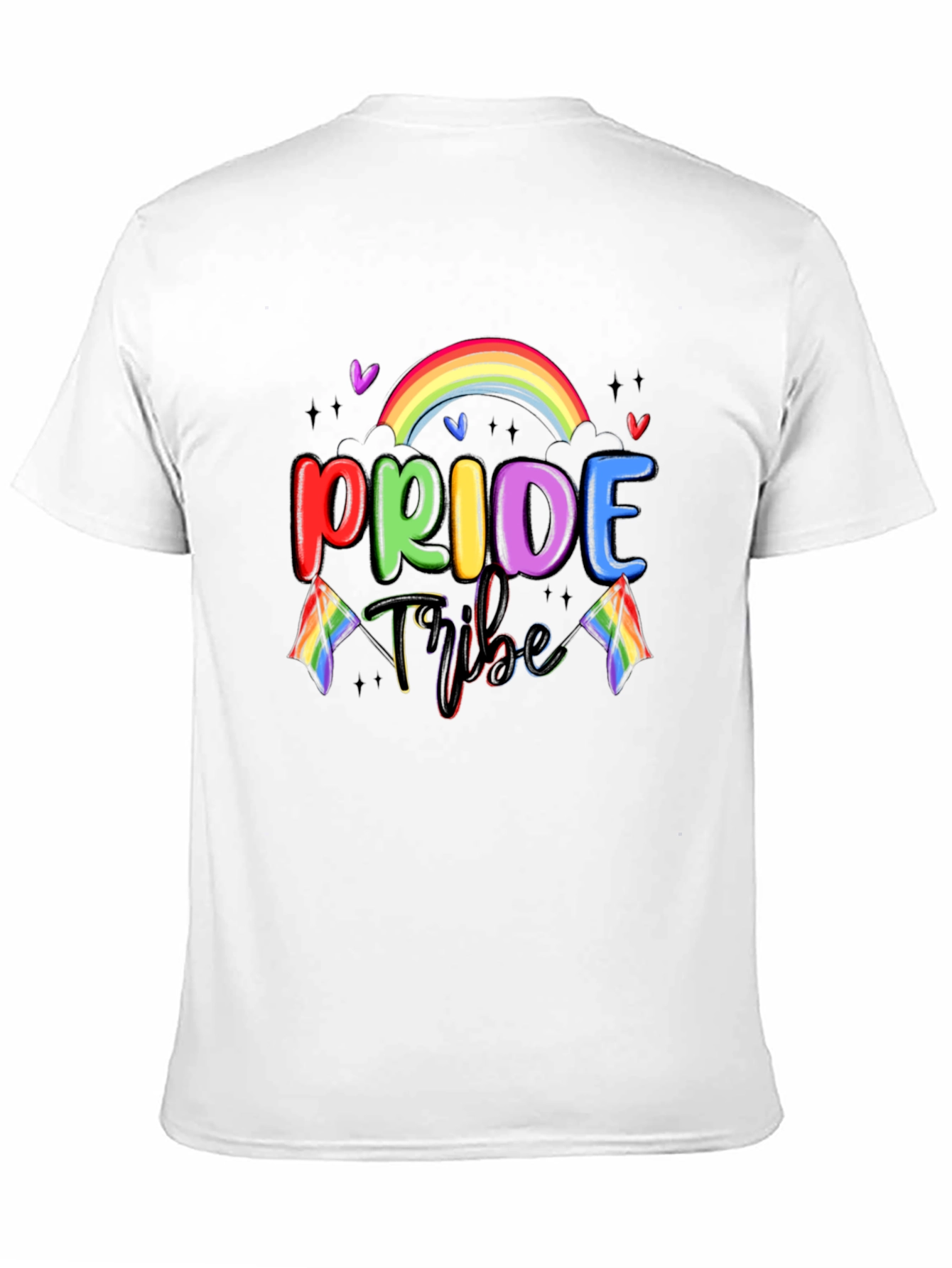 Pride Tribe Graphic T-Shirt - LGBTQ+ Rainbow Tee
