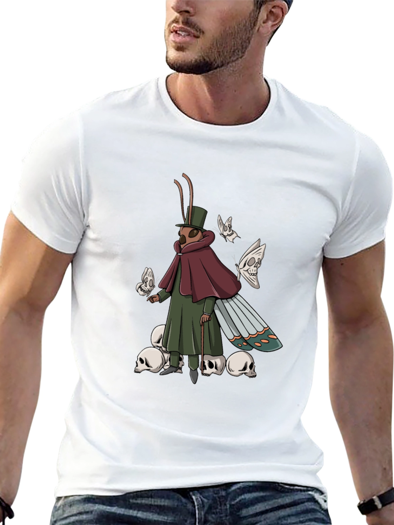 Mothman Inspired Graphic Tee