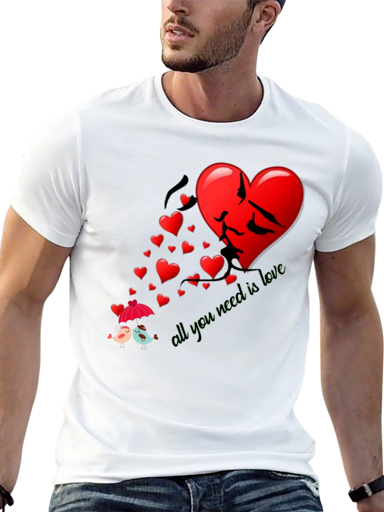 Love Graphic T-Shirt - All You Need Is Love