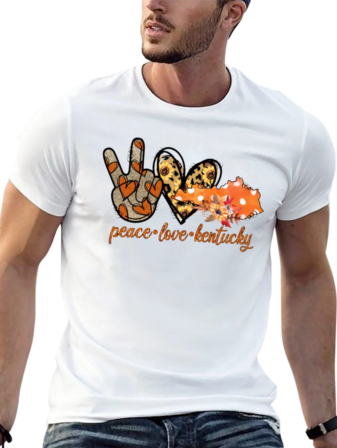 Peace Love Kentucky T-Shirt