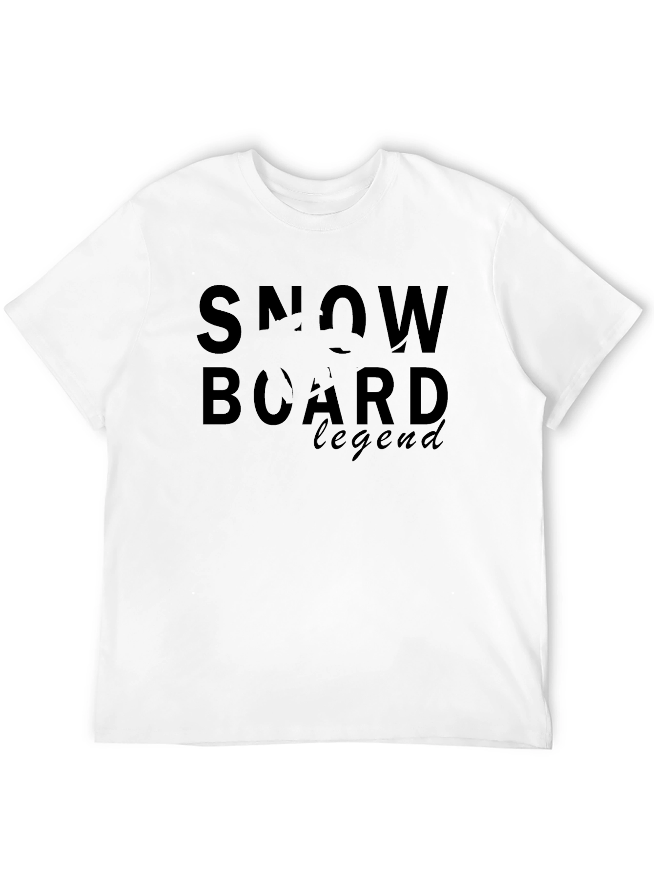 Snowboard Legend Black T-Shirt