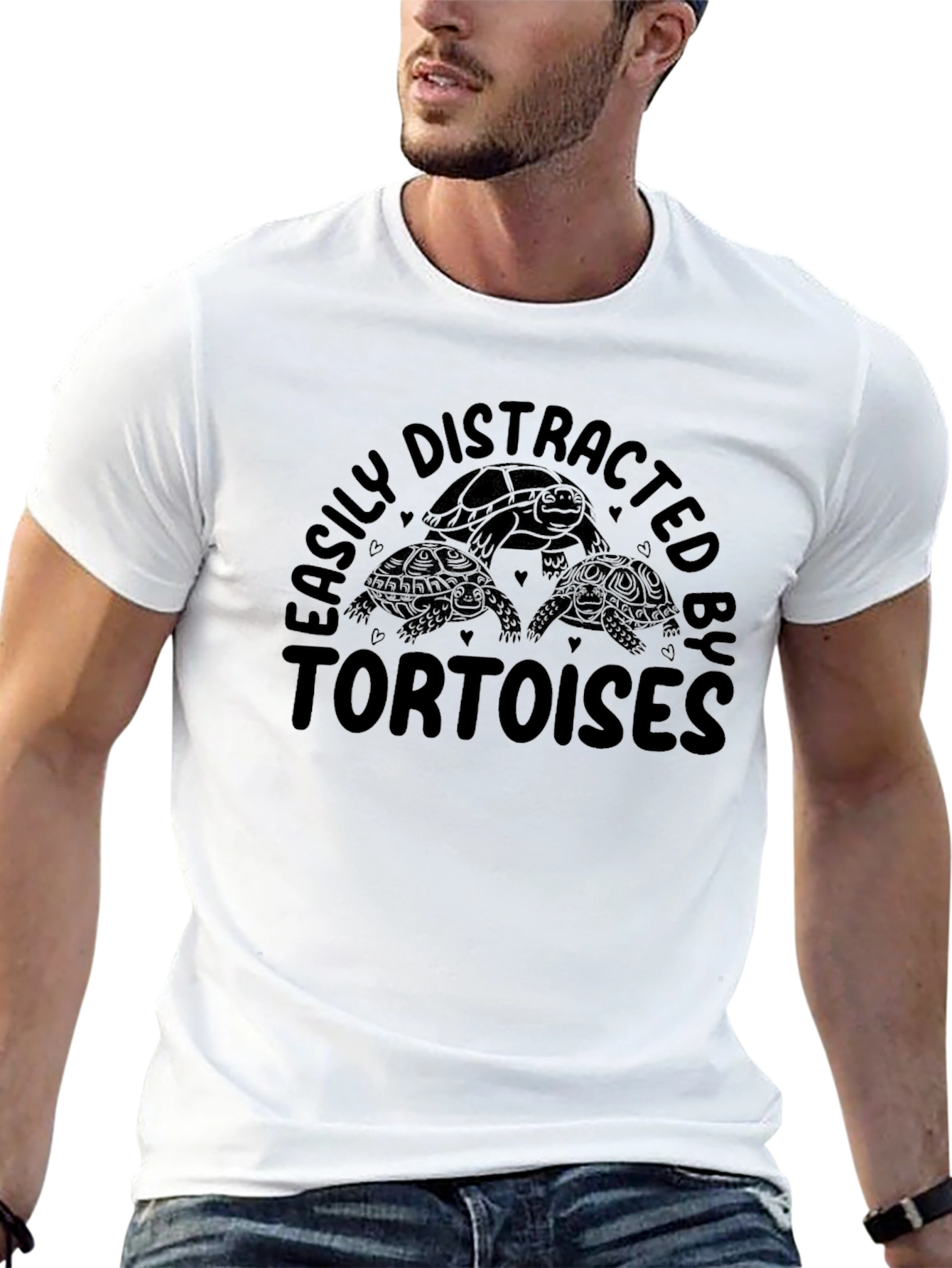 Tortoise Graphic T-Shirt - Easily Distracted