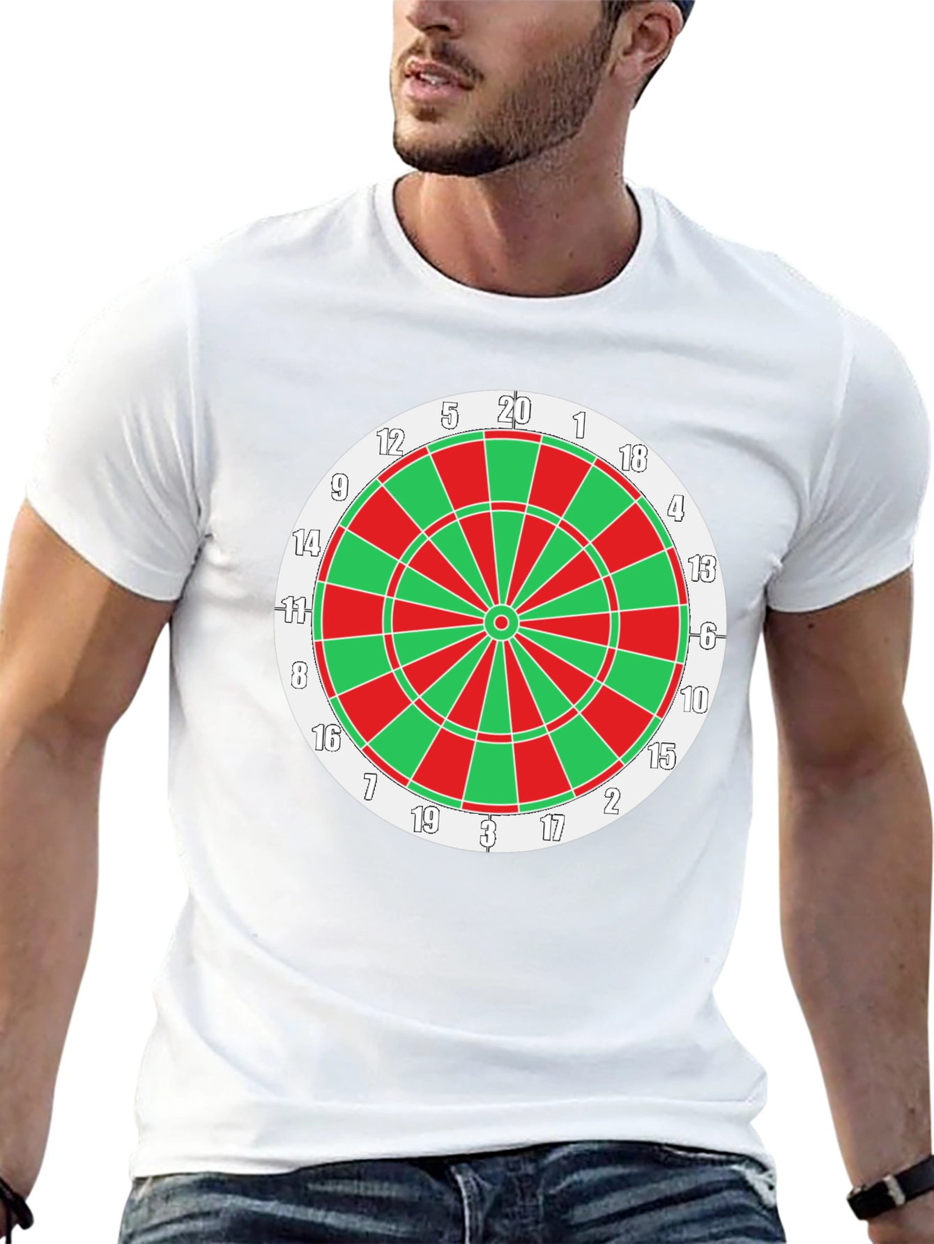 Dartboard Graphic T-Shirt
