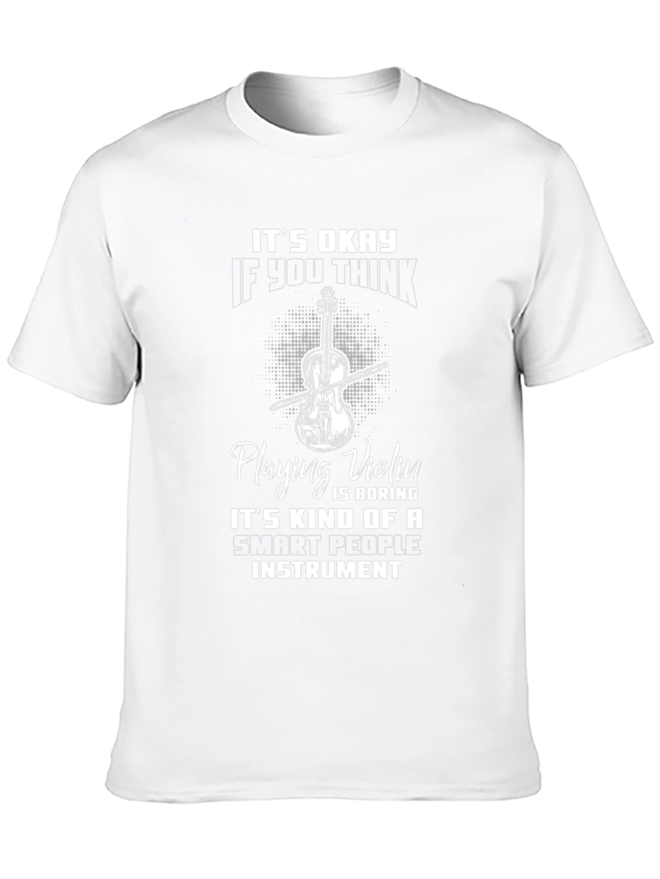 Violin Player Smart People Instrument T-Shirt