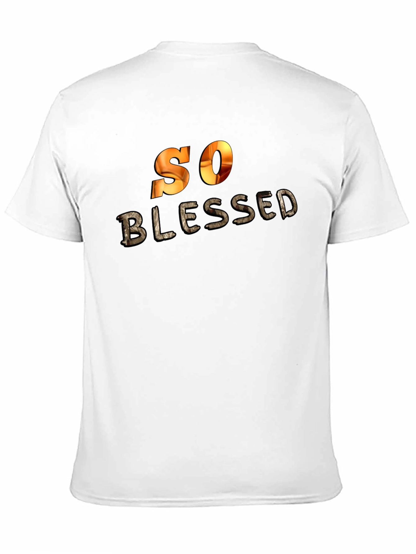 So Blessed Graphic T-Shirt - Stylish Religious Tee