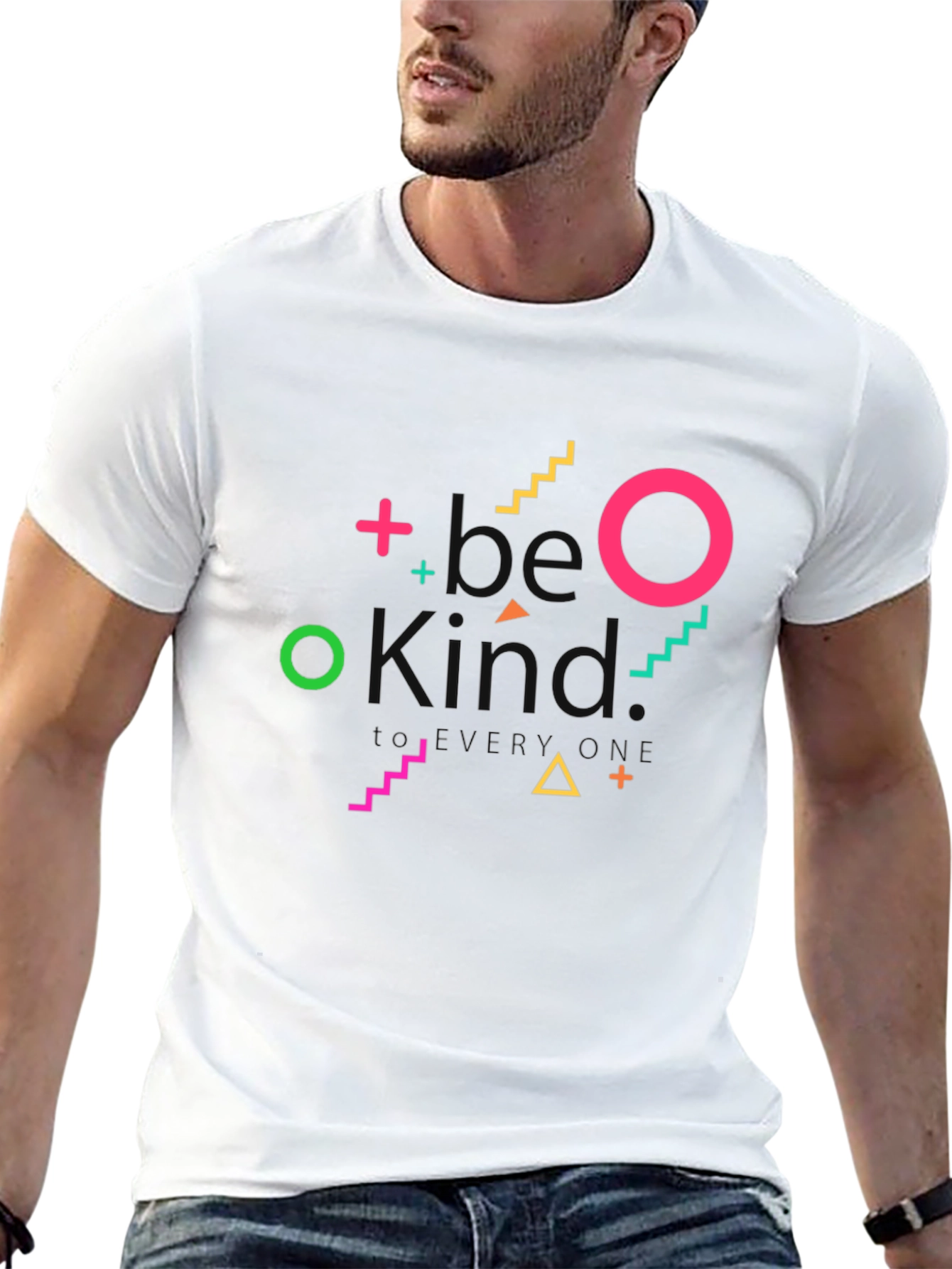 Be Kind Everyday Black Graphic Tee
