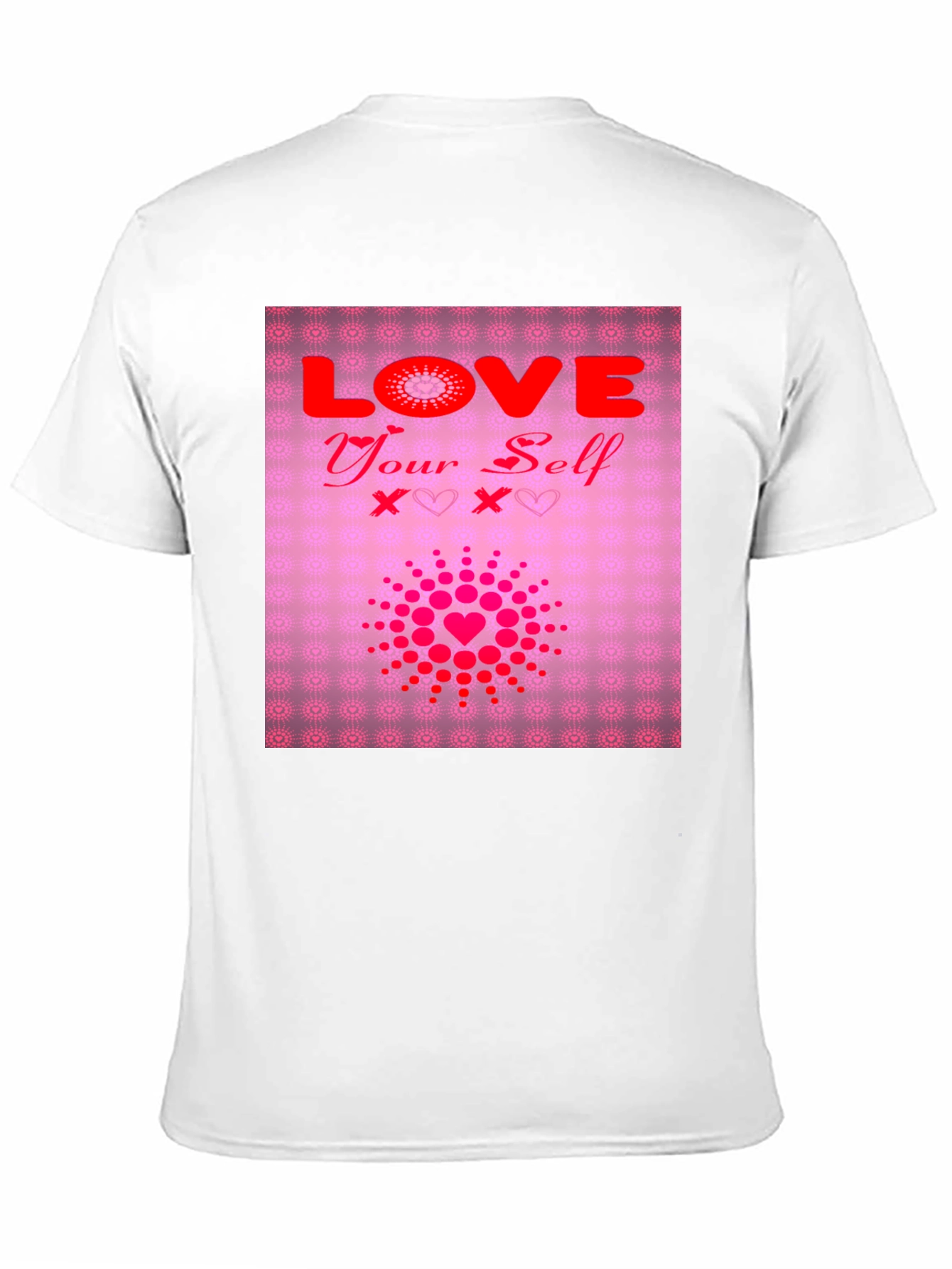 Love Yourself Graphic Tee - Black Cotton T-Shirt