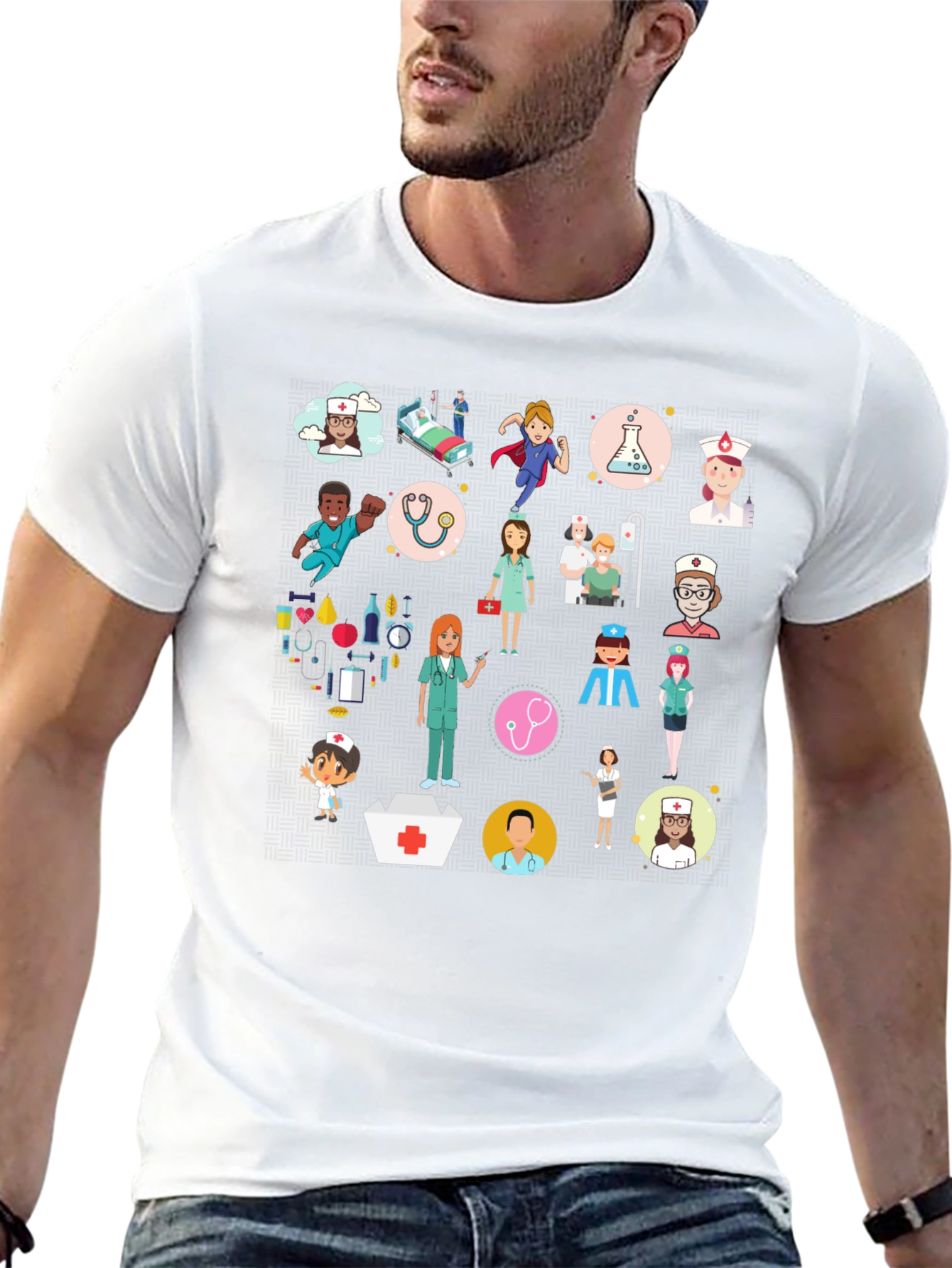 Nurse Hero T-Shirt - Medical Professional Appreciation Tee