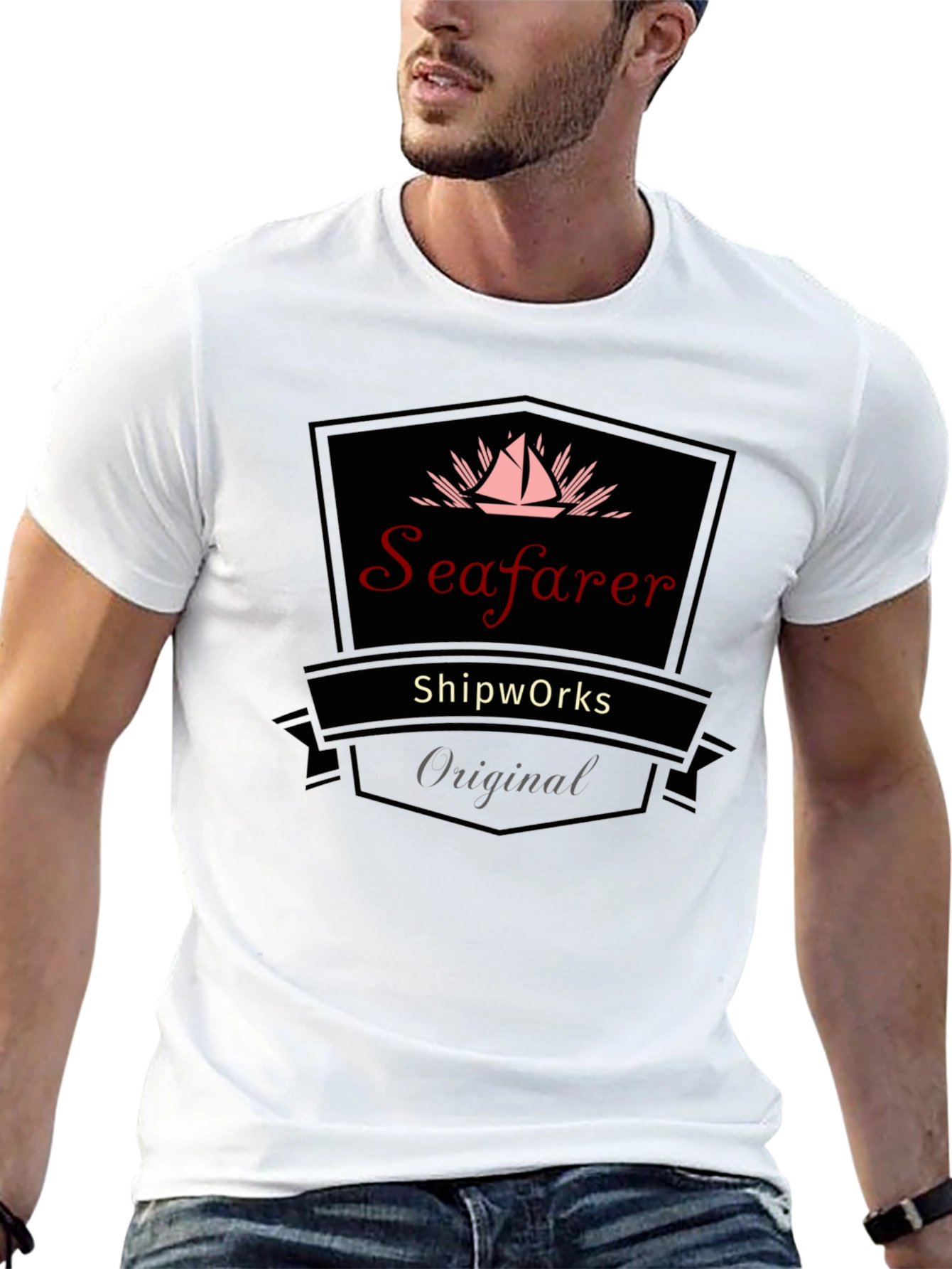 Seafarer Shipworks Original Black T-Shirt