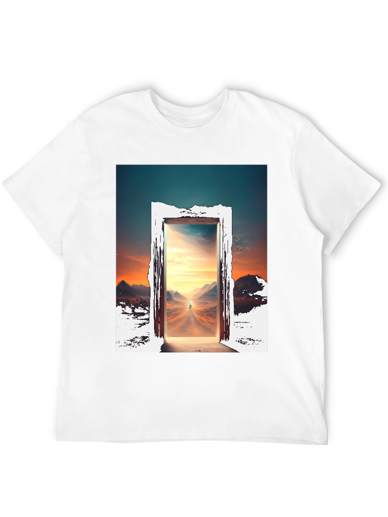Mystical Doorway T-Shirt - Portal Graphic Tee