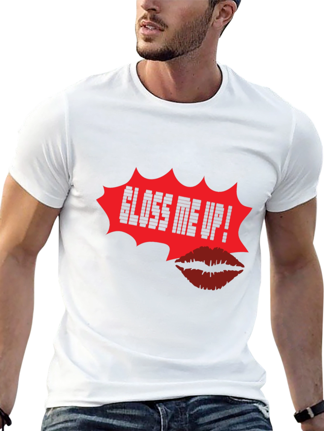 Gloss Me Up Graphic Tee - Unisex Fashion Top
