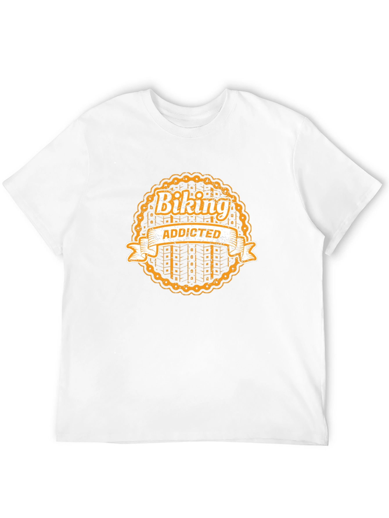 Biking Addicted Graphic Tee