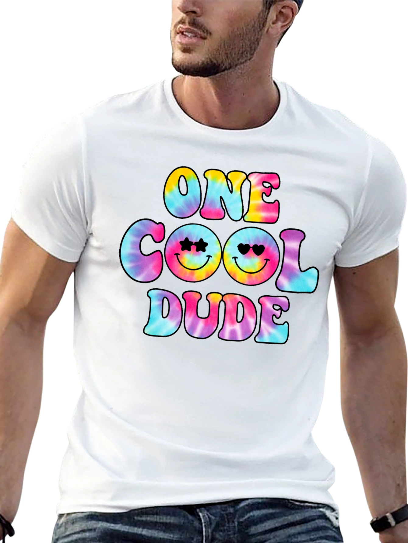 One Cool Dude Tie Dye T-Shirt