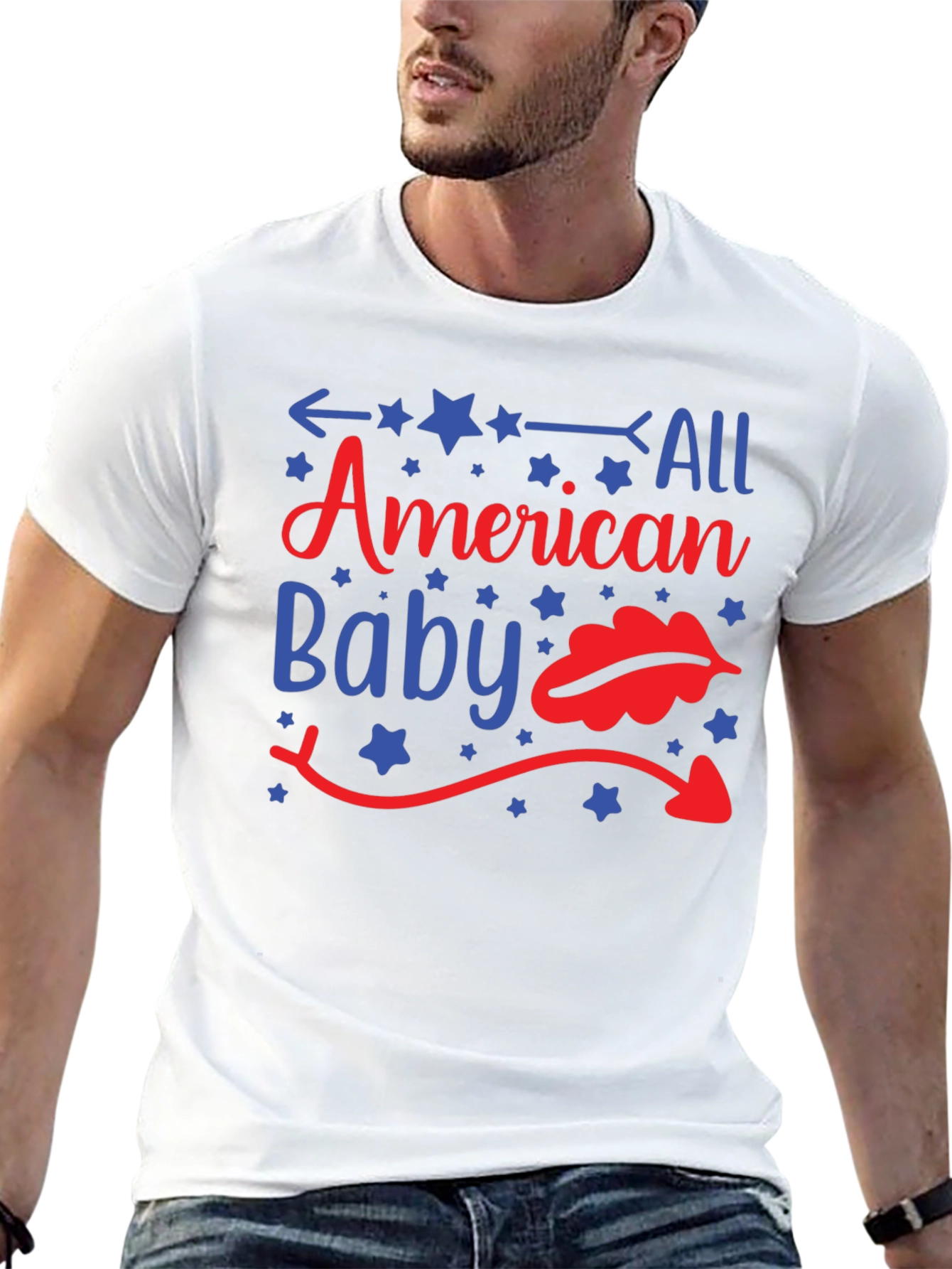 All American Baby Graphic Tee