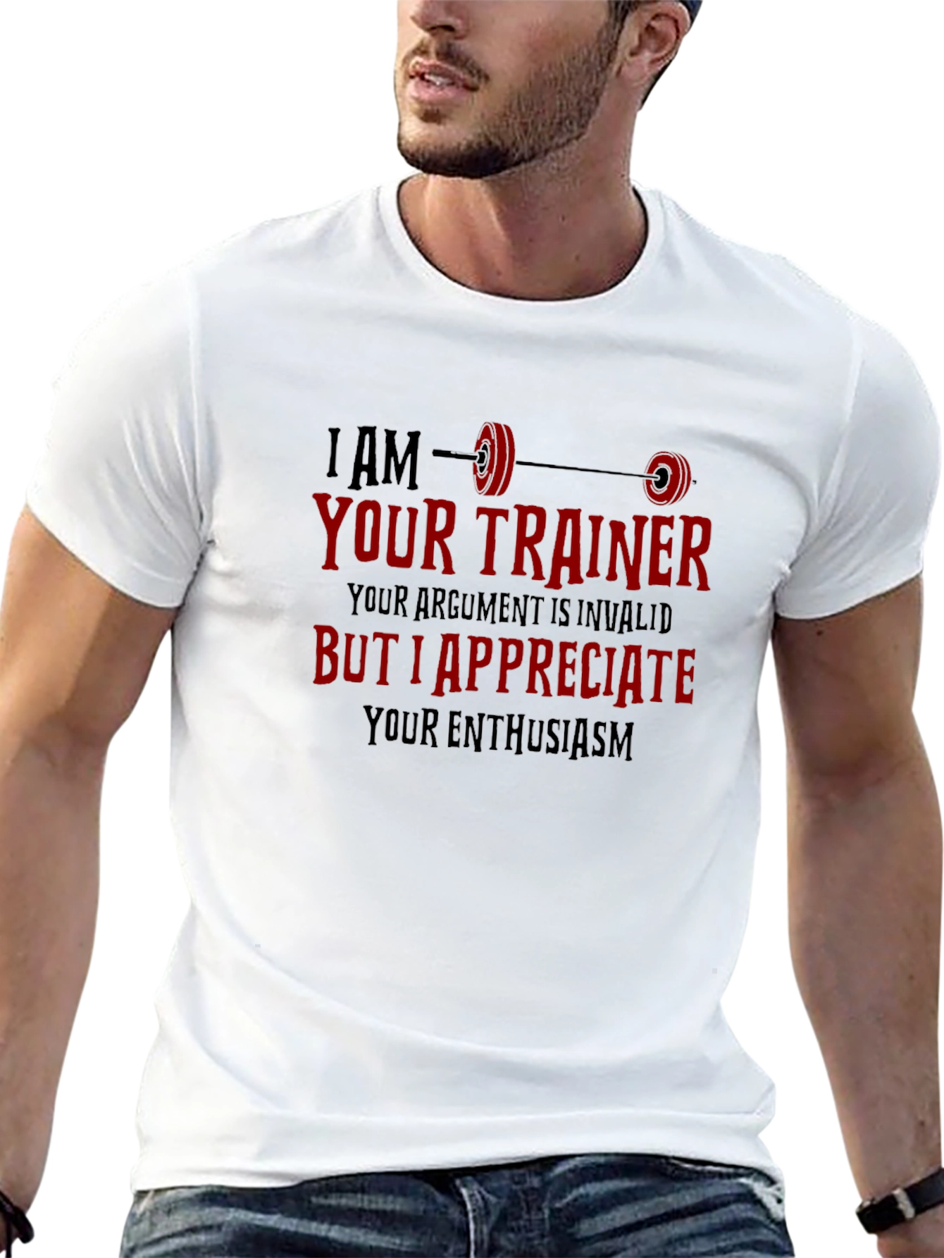 I Am Your Trainer Gym Shirt