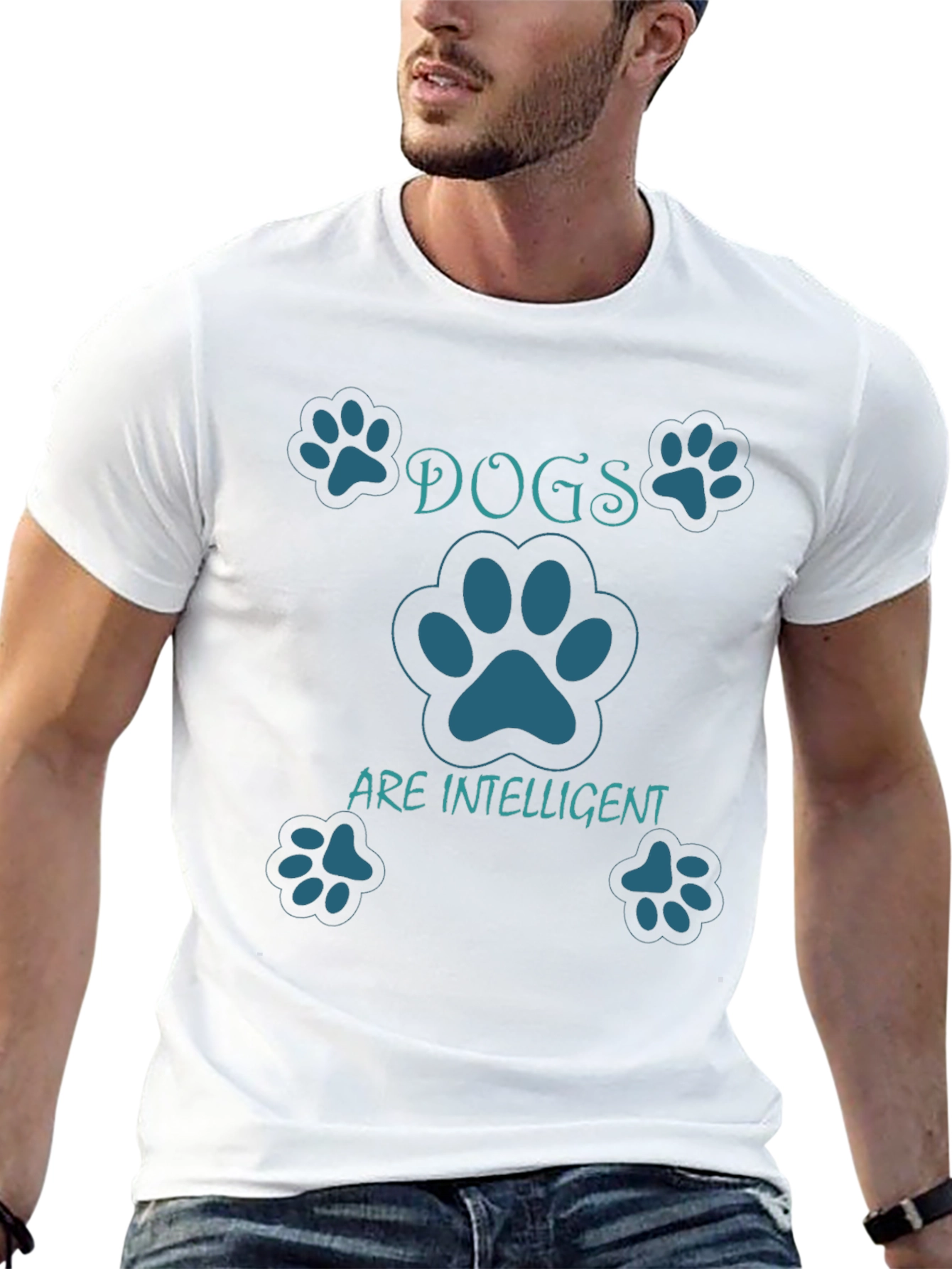 Dogs Are Intelligent Graphic Tee
