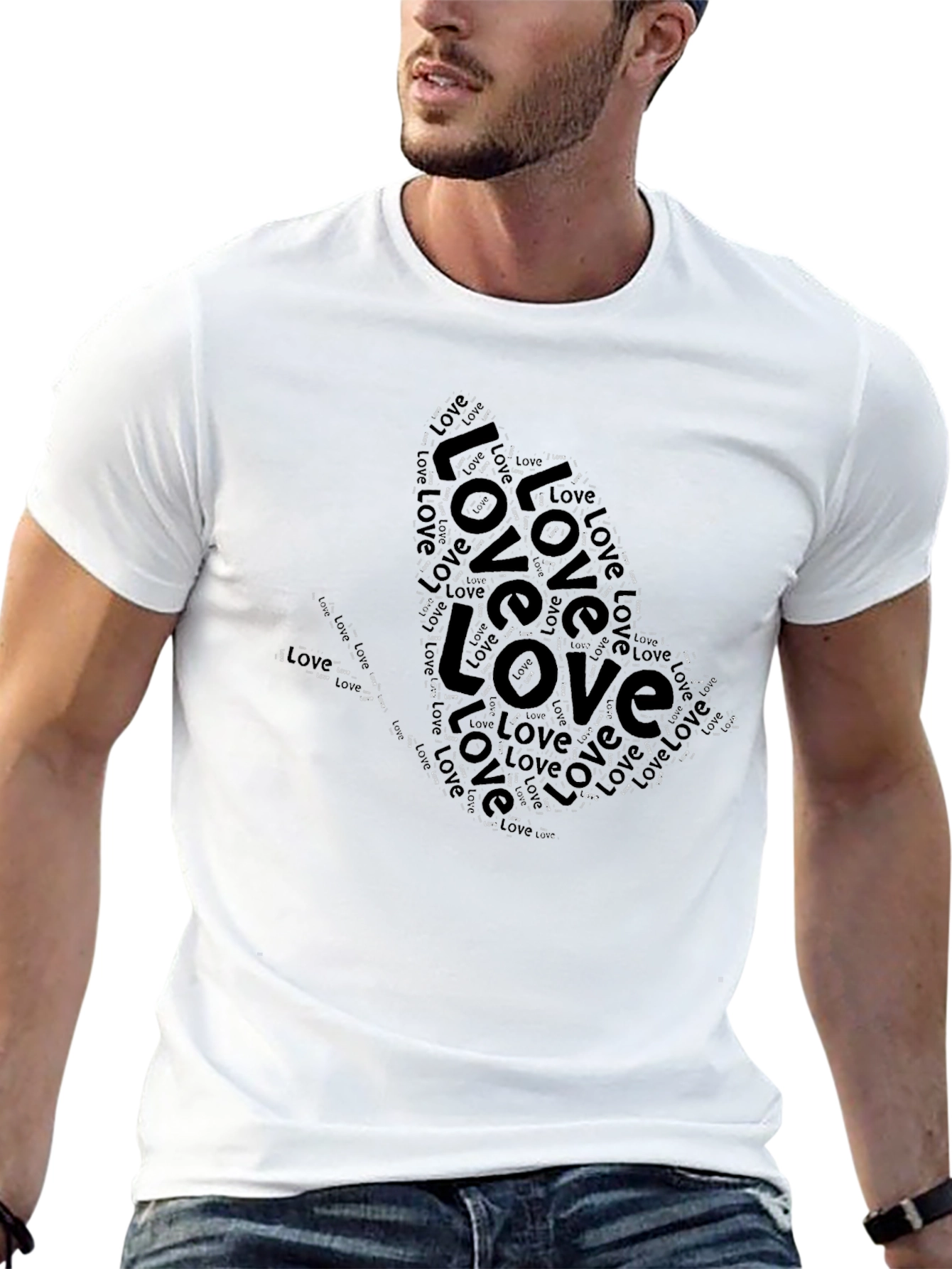 Butterfly Love T-Shirt - Stylish Graphic Tee
