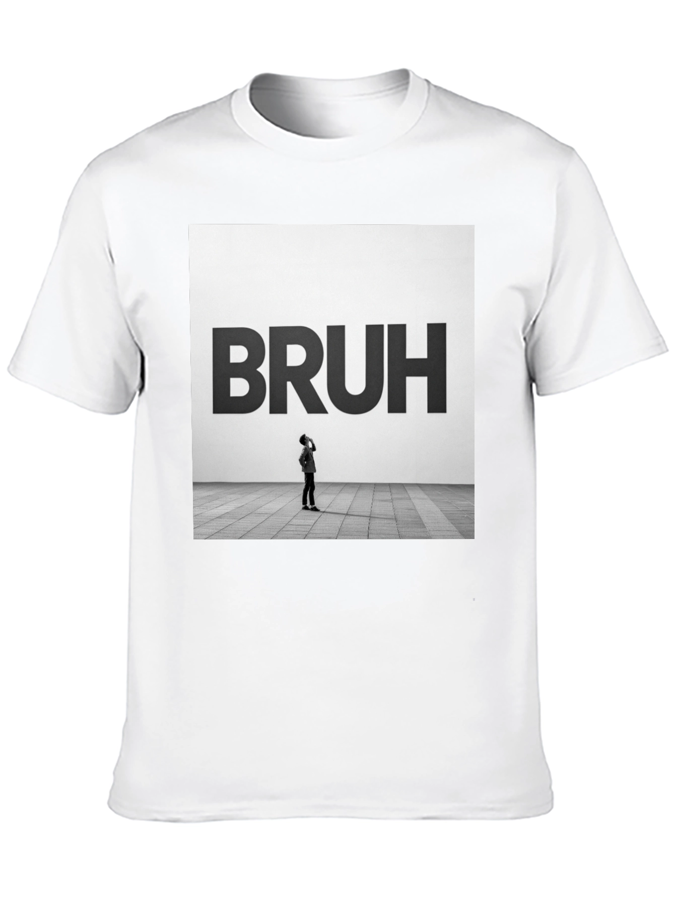 Bruh T-Shirt - Modern Graphic Tee