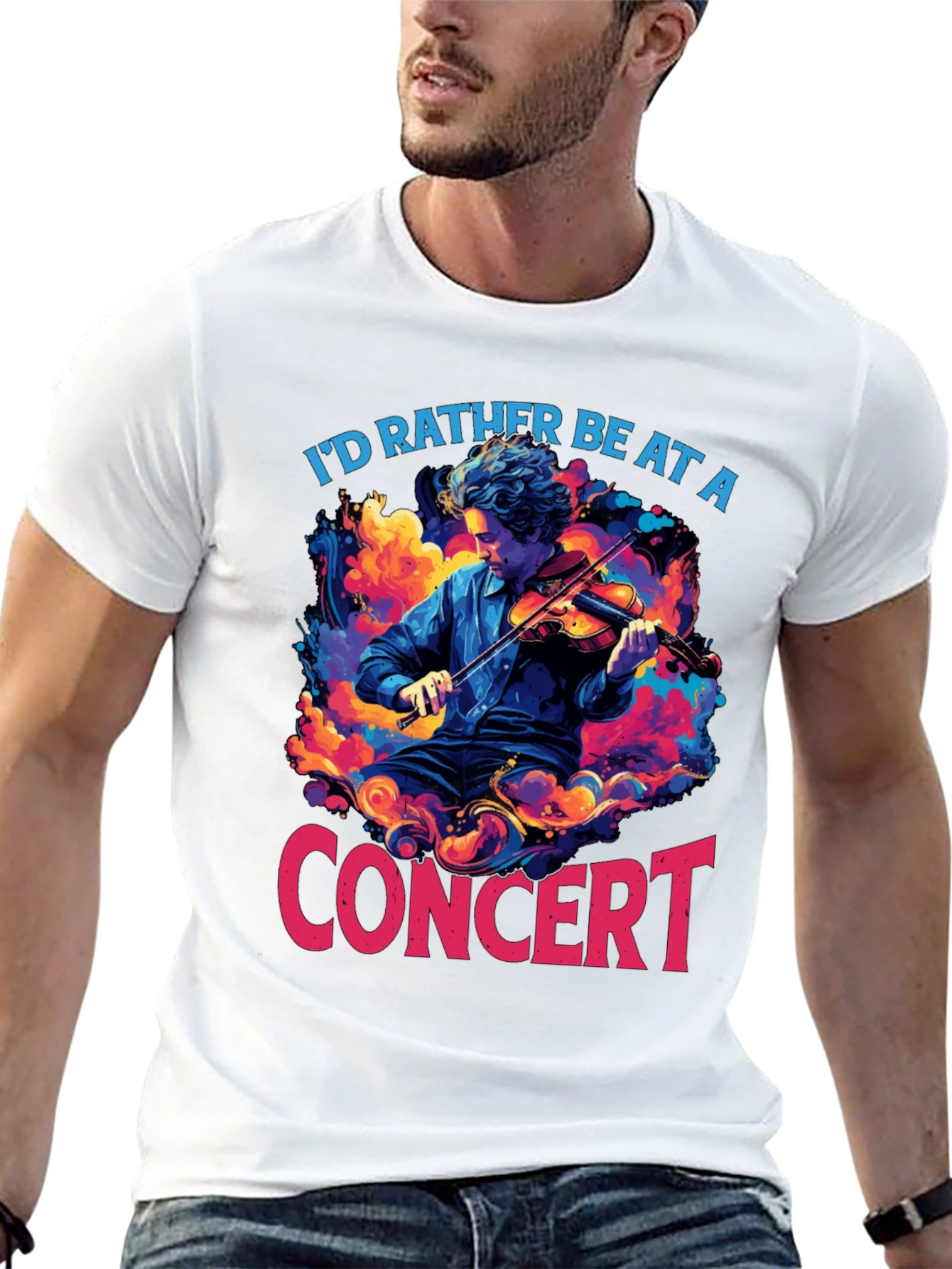 Concert Lover Graphic T-Shirt