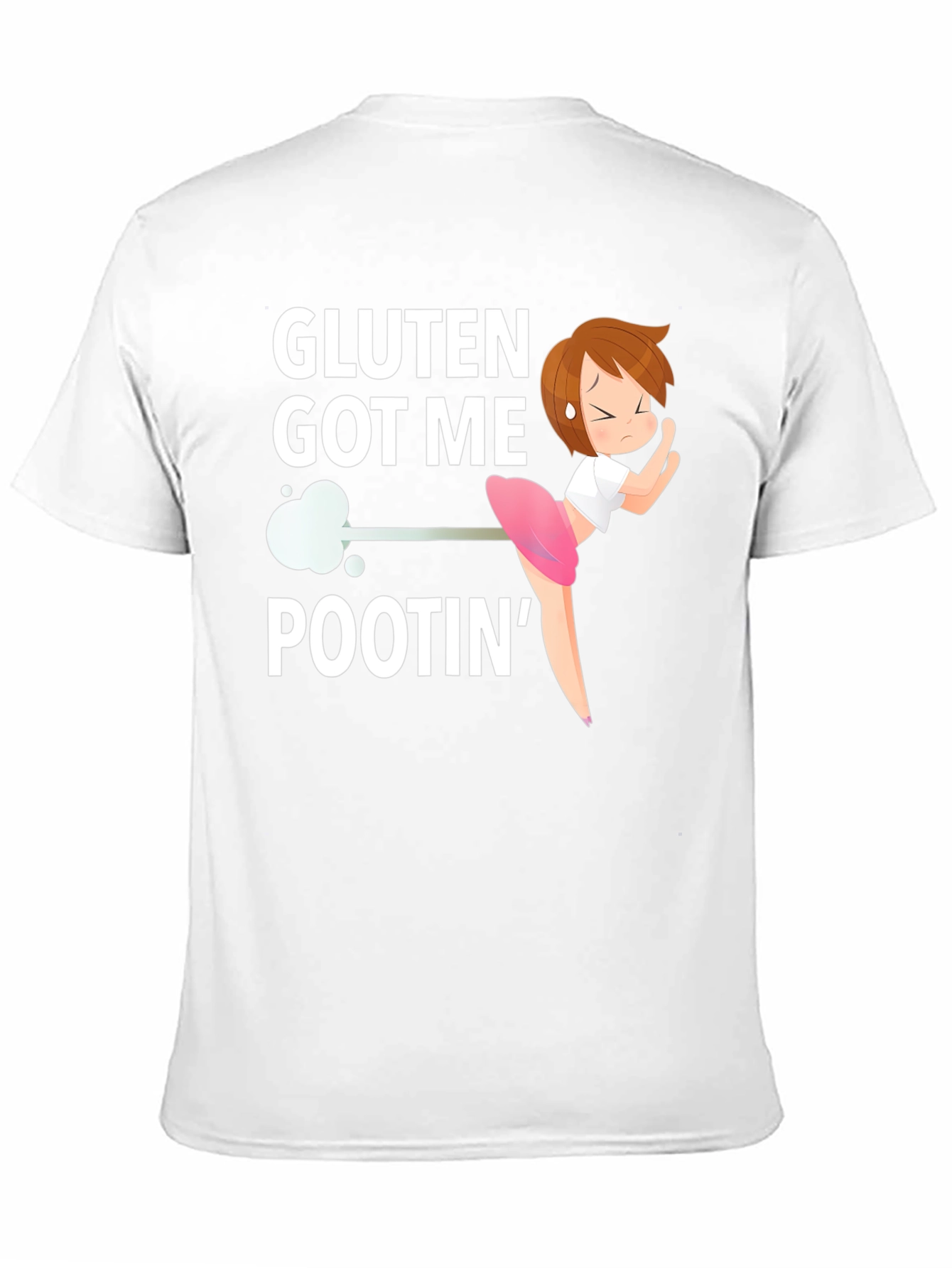 Gluten Got Me Pootin Funny T-Shirt