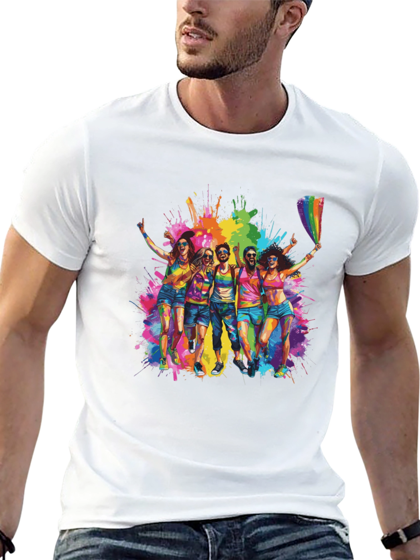 Pride Celebration Graphic Tee