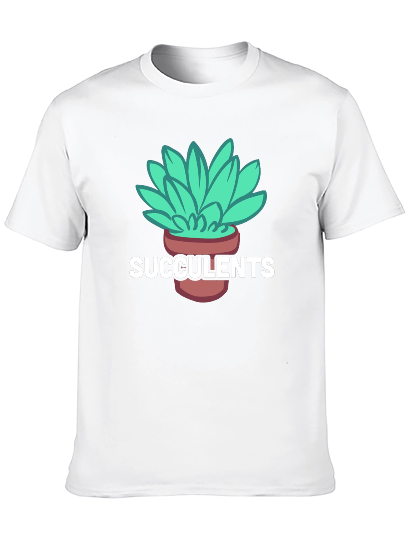 Succulents Graphic Tee - Stylish Plant Lover Shirt