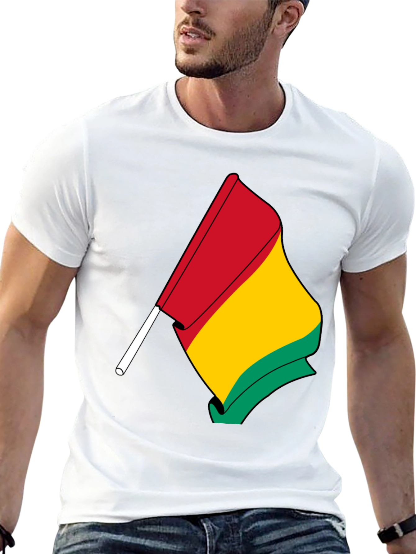 Guinea Flag T-Shirt - Show Your Pride