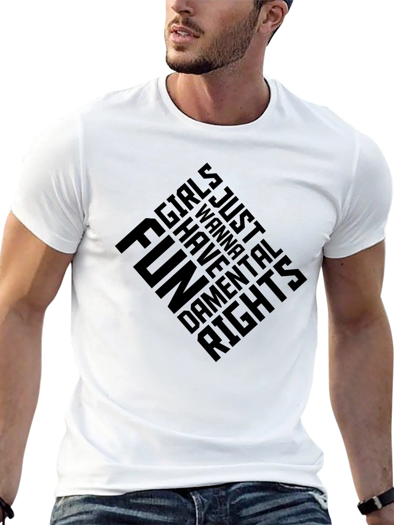 Girls Just Wanna Have FUNdamental Rights T-Shirt