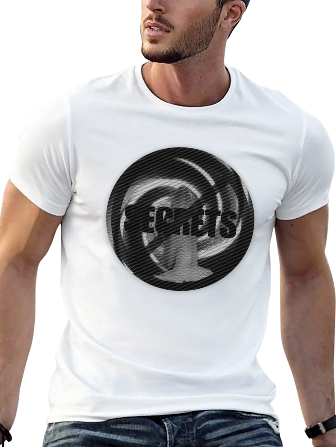 Secrets Graphic Black T-Shirt