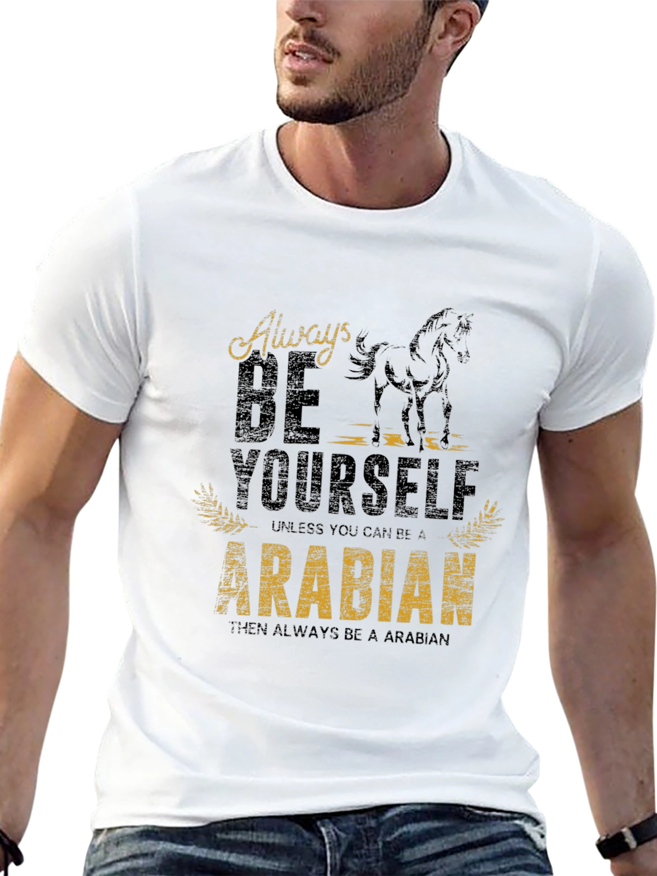 Always Be Yourself Arabian Horse Graphic Tee